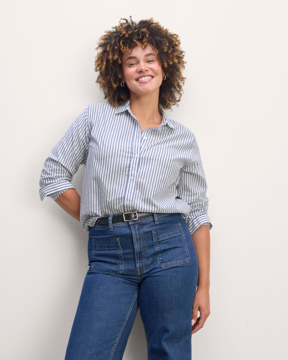 Womens Must-Have Shirt in Silky Cotton by Everlane Size 0 Product Image