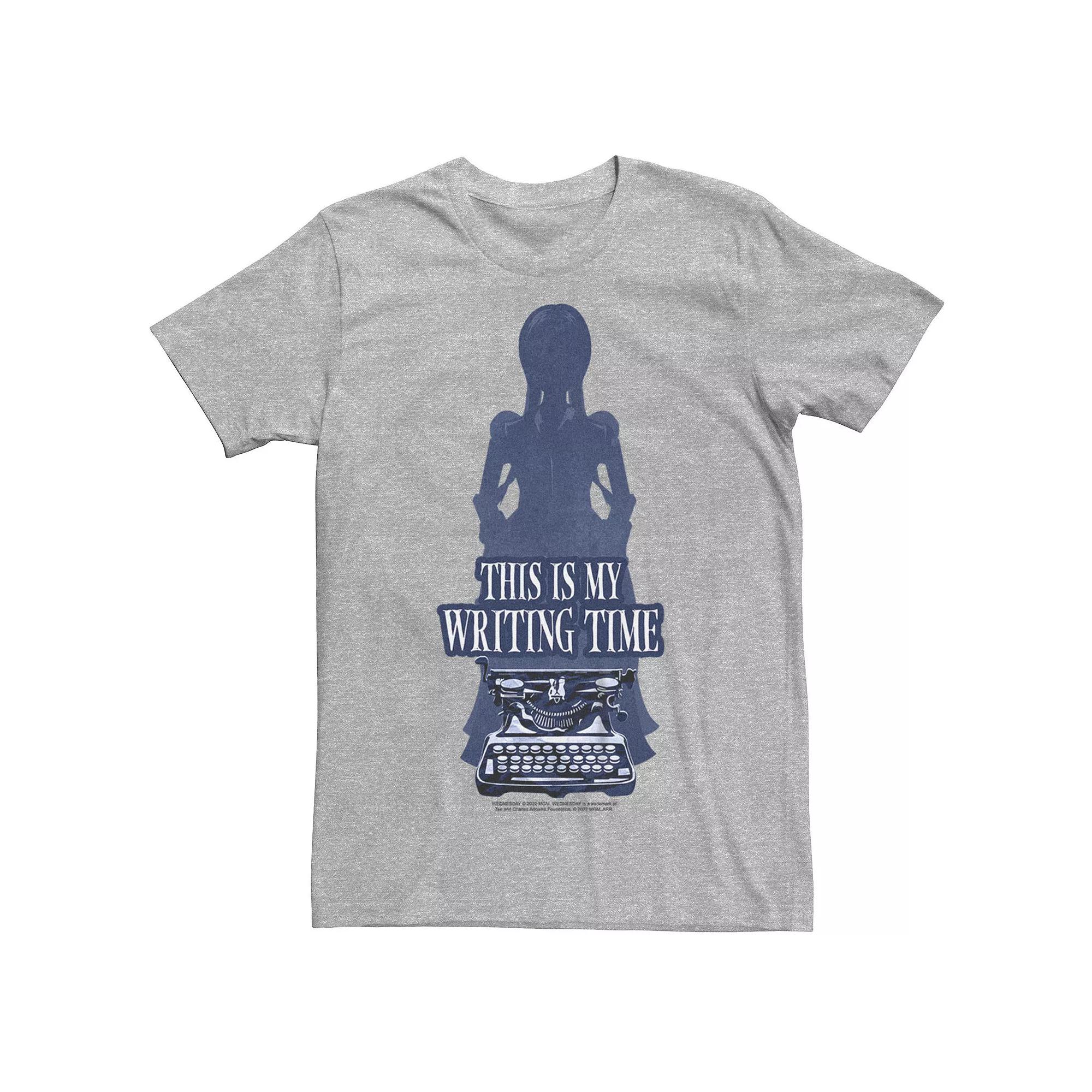 Men's Wednesday This Is My Writing Time Tee,  Product Image