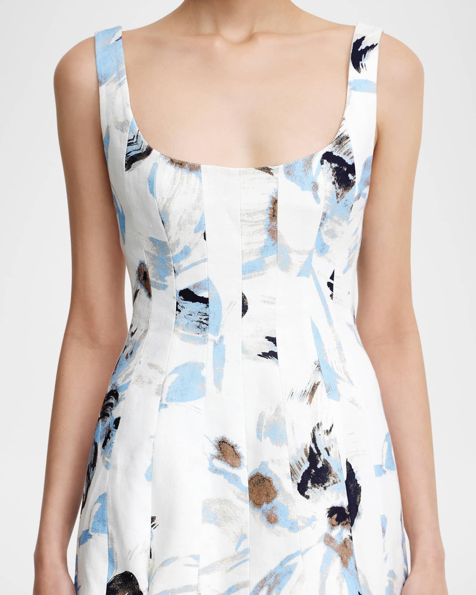 Rosalie Printed Sleeveless Mini Dress Product Image