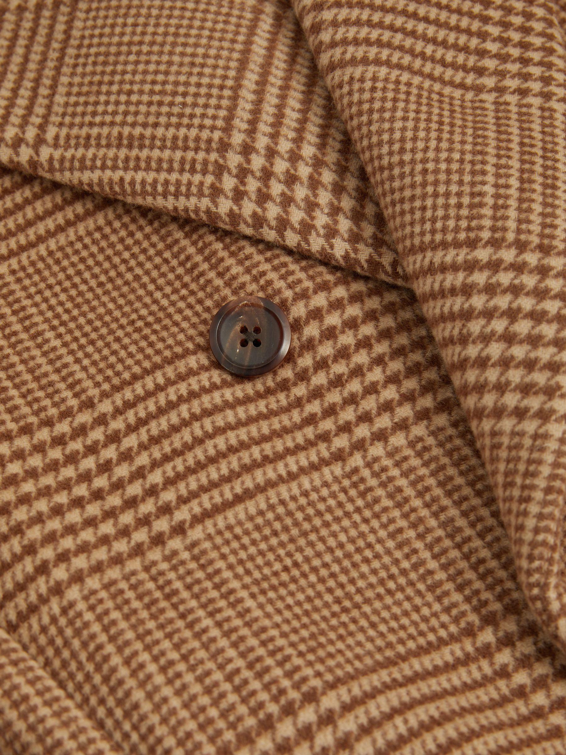 Rimini Camel Wool Blend Double Breasted Overcoat Product Image