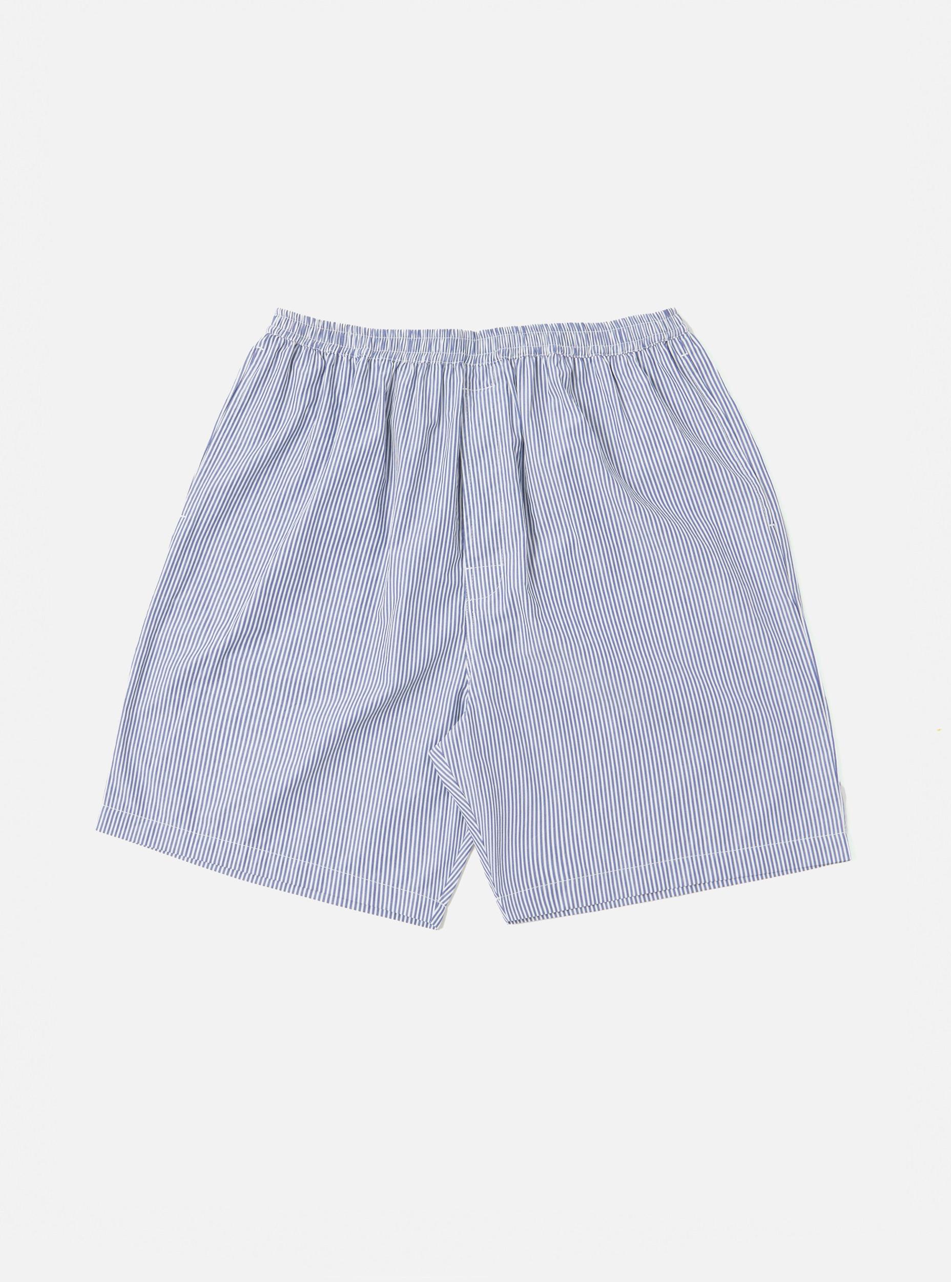 Navy Classic Stripe Short Pyjama Set Product Image