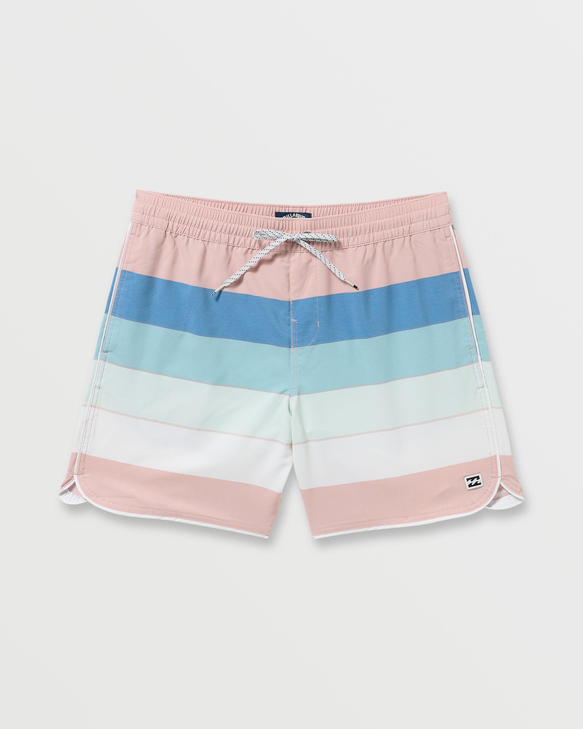 Sandbar Laybacks 17" Trunks - Dusty Pink Male Product Image