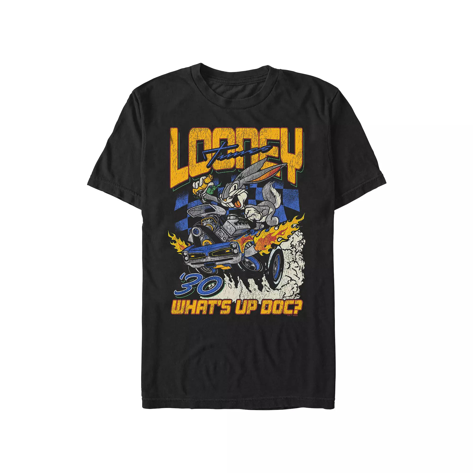 Men's Looney Tunes Bugs Bunny Racer Graphic Tee,  Product Image