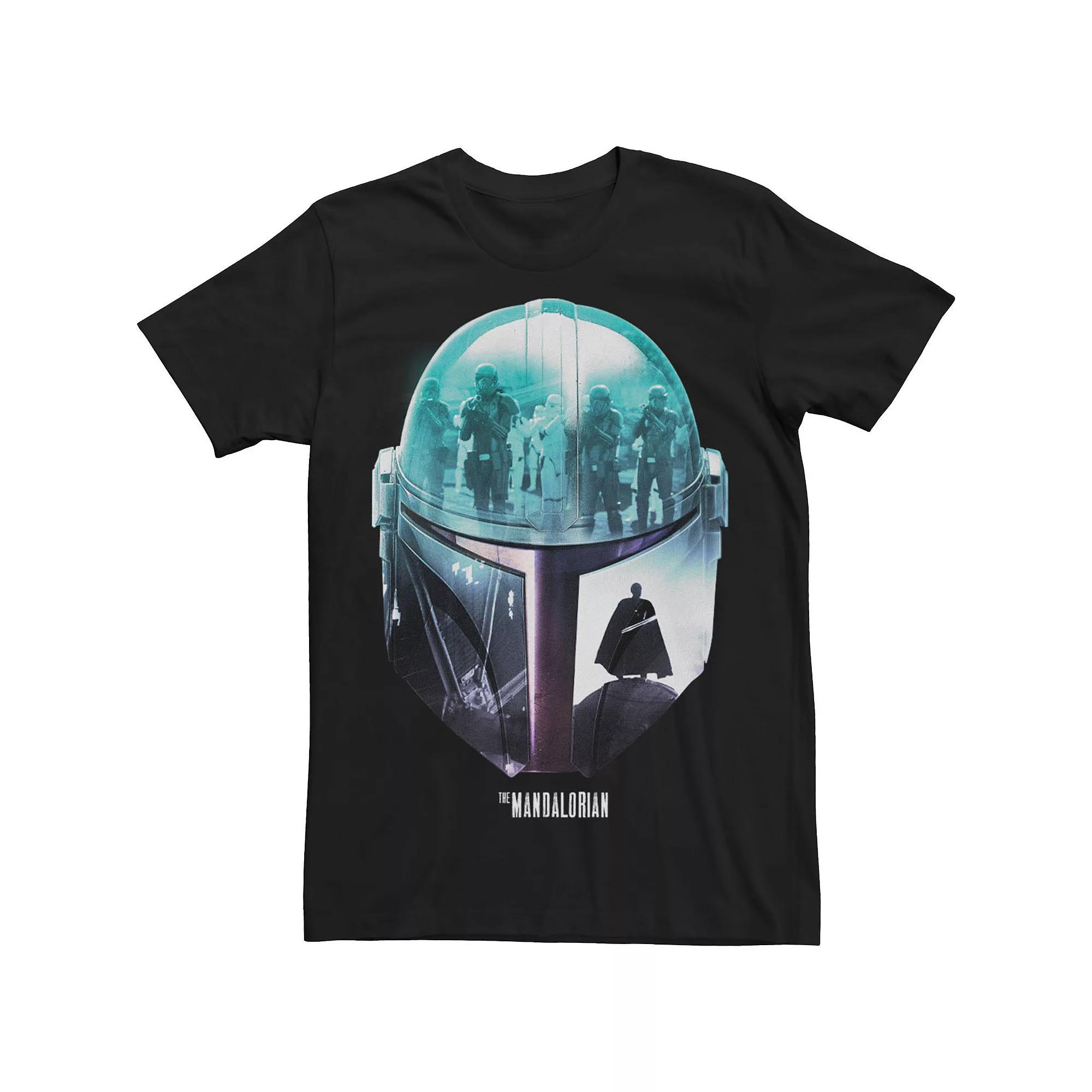 Men's Star Wars The Mandalorian Moff Gideon Helmet Fill Tee,  Product Image