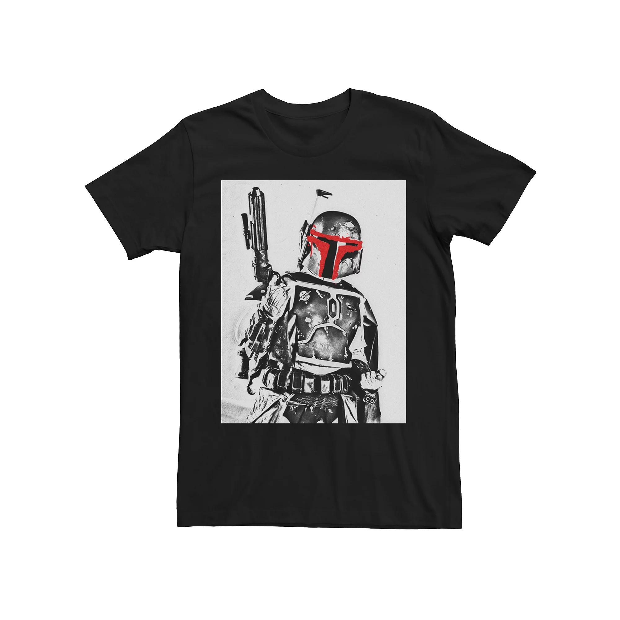 Men's Star Wars Boba Fett Sketch Short Sleeve Tee,  Product Image