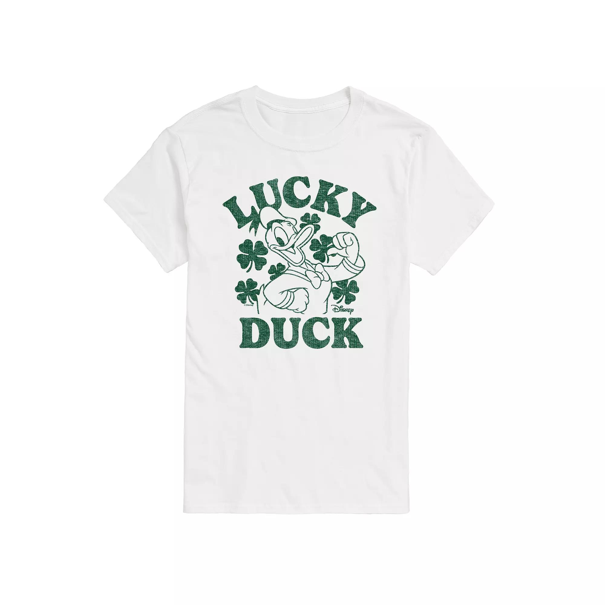 Disney's Donald Duck Lucky Duck Graphic Tee, Men's,  Product Image