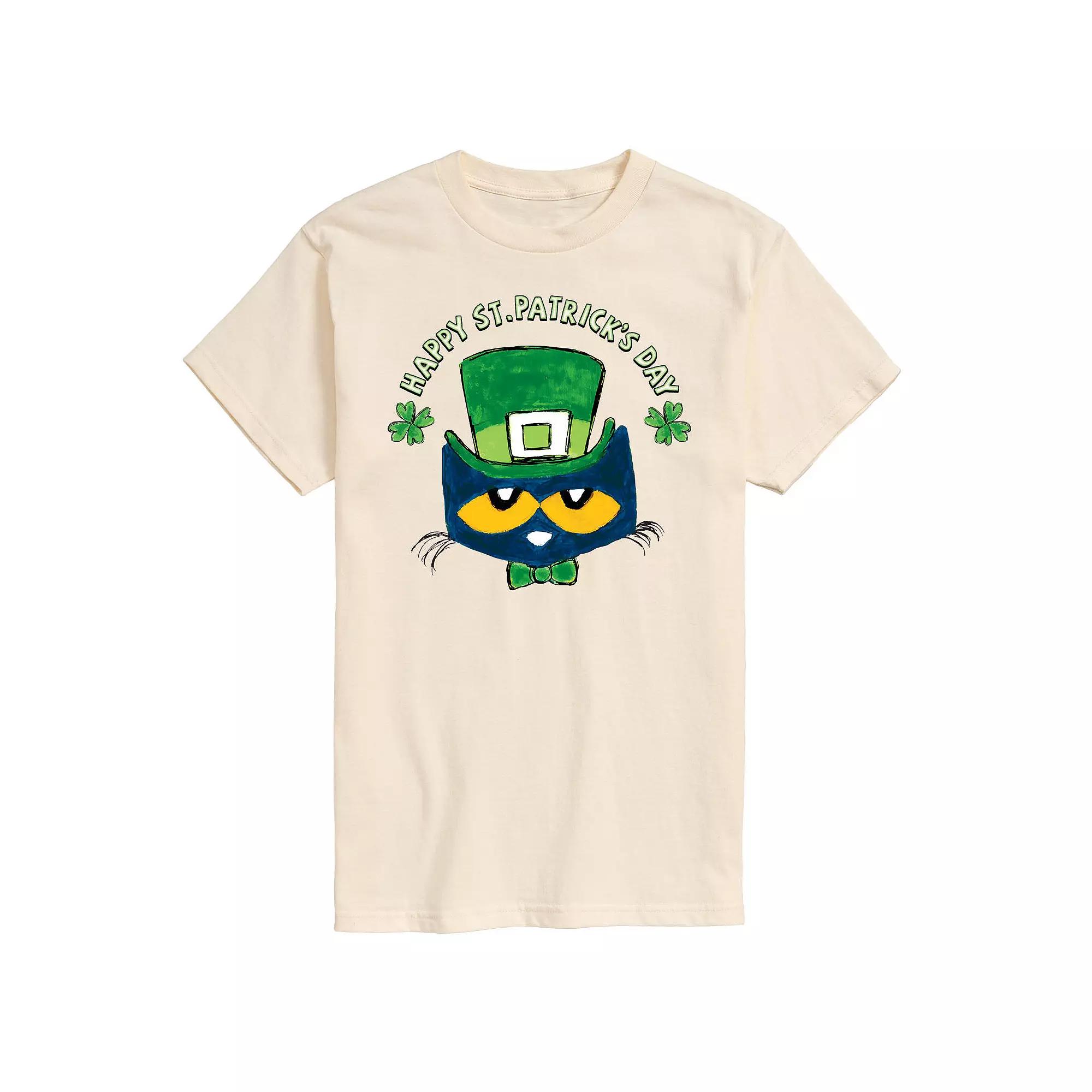 Men's Pete The Cat St Patrick's Day Tee,  Product Image