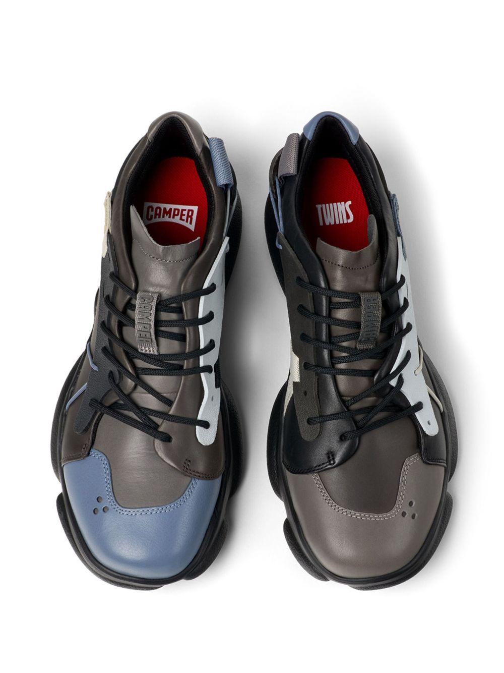 Karst panelled lace-up sneakers Product Image