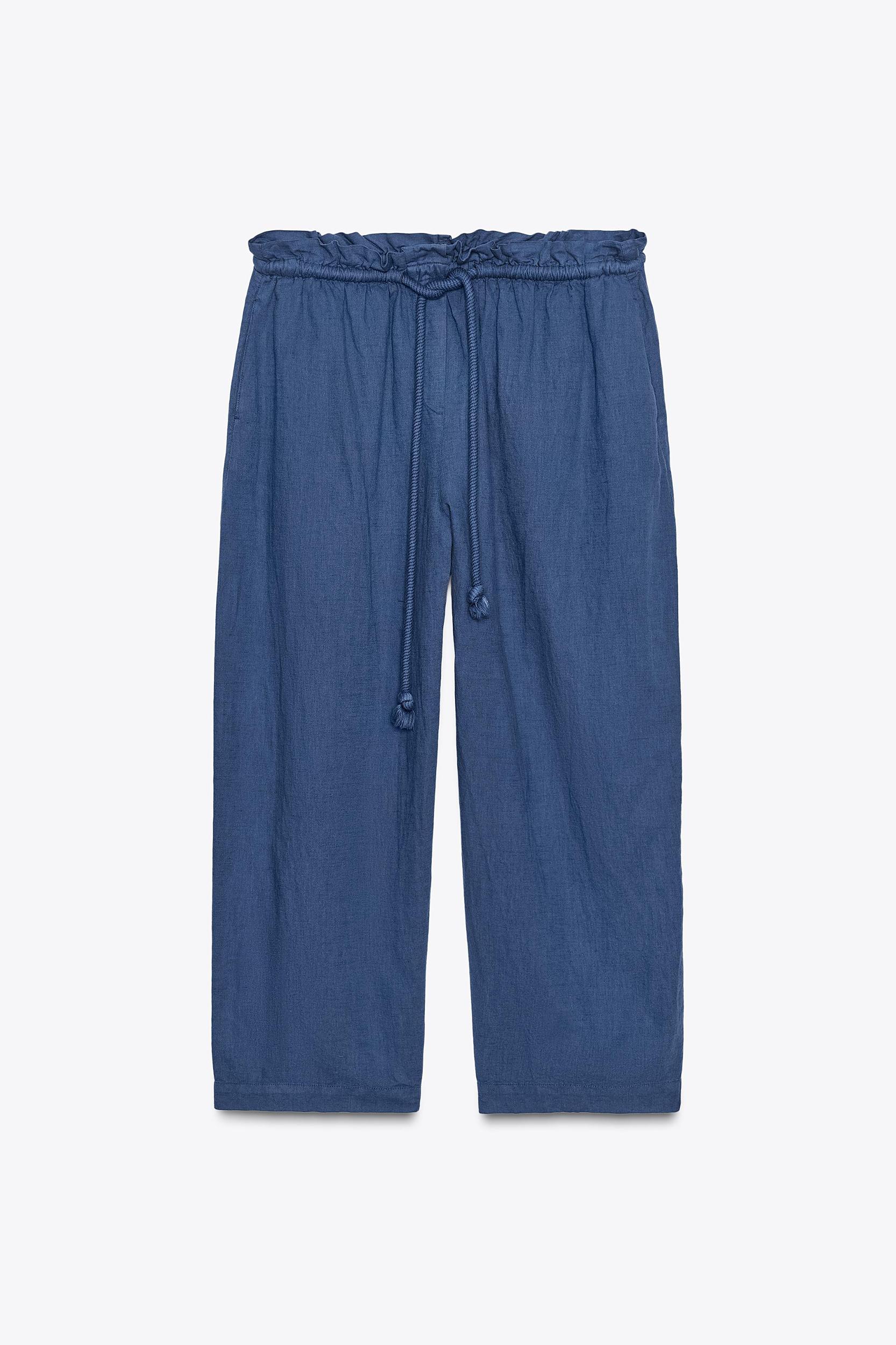 ZW COLLECTION LINEN PANTS Product Image