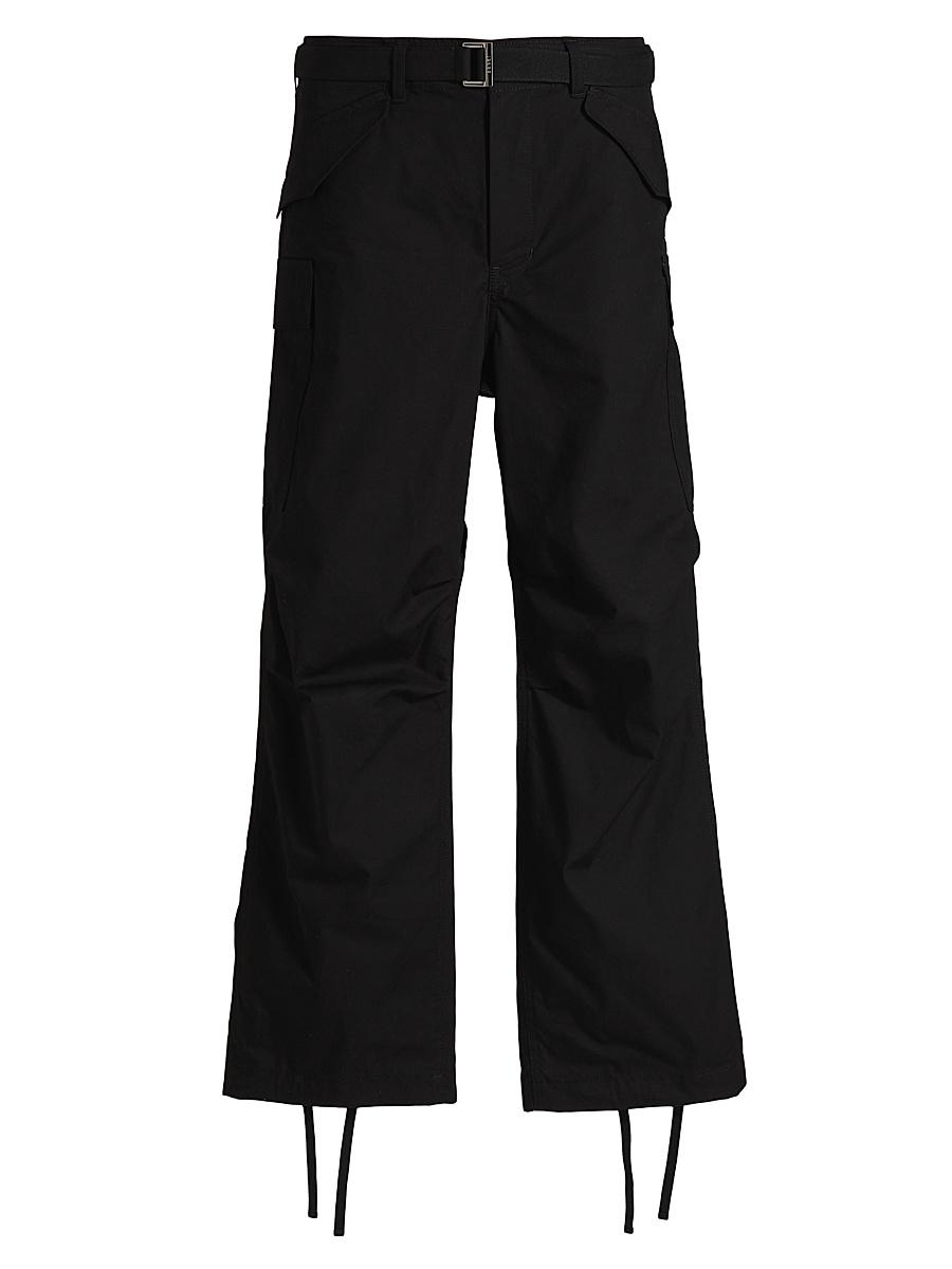 Mens Cotton-Blend Oxford Pants Product Image