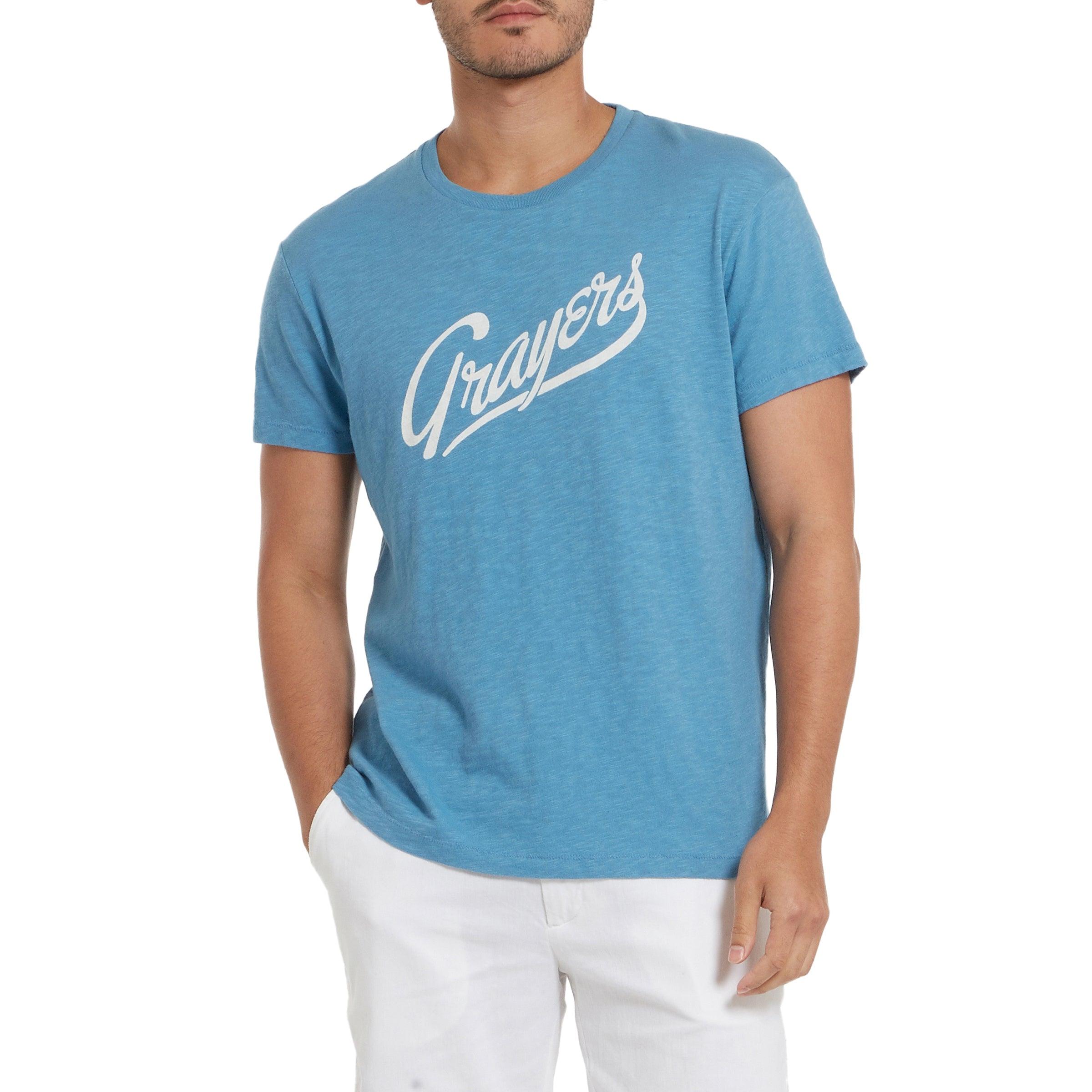 Grayers Print Tee - Niagara * Product Image
