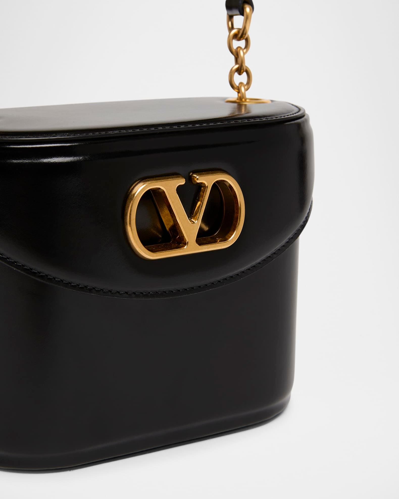 Vain Vanity Bucket Leather Crossbody Bag Product Image