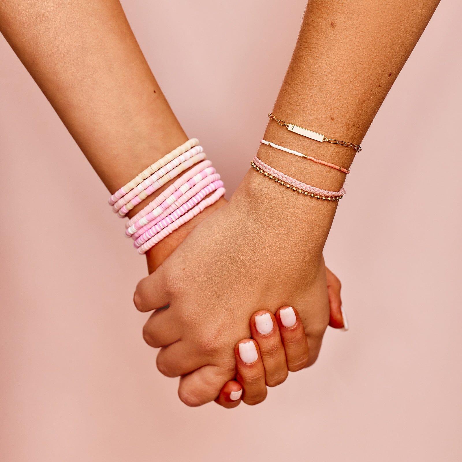 International Women’s Day Stretch Bracelet Set of 8 Female Product Image