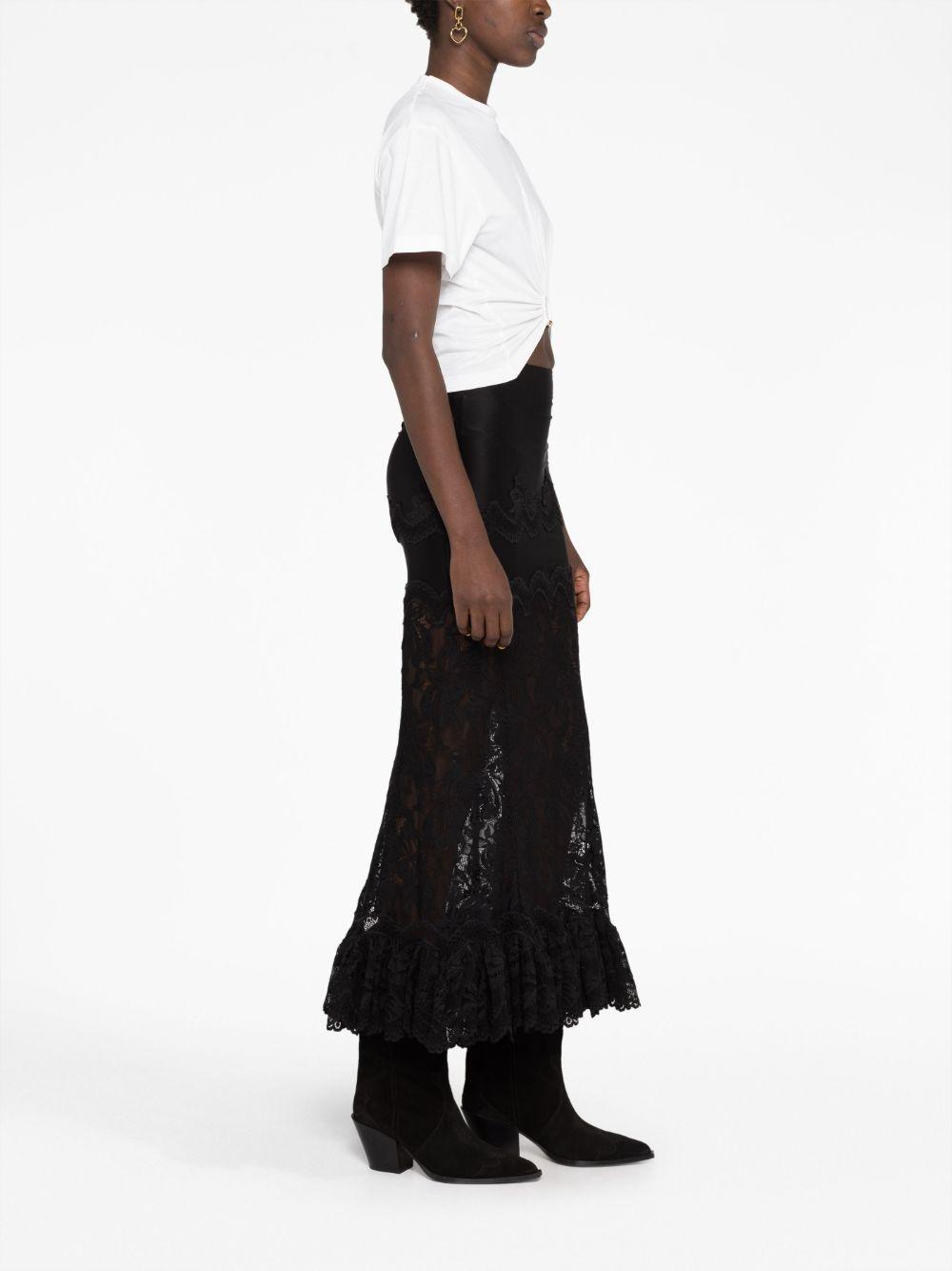 gathered cotton T-shirt Product Image