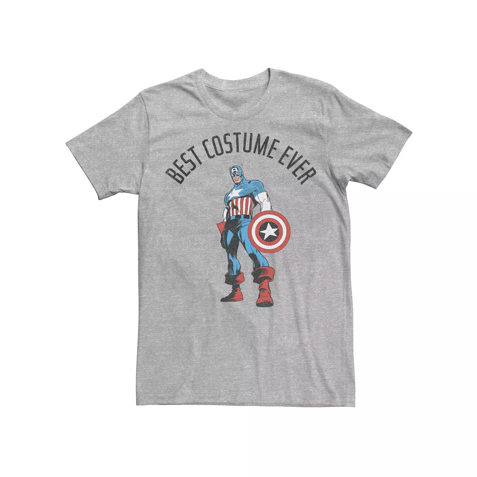 Men's Marvel Captain America Best Costume Ever Tee,  Product Image