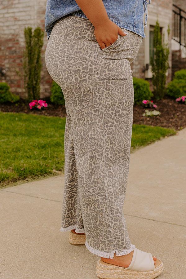 The Lindsey High Waist Wide Leg Pants Curves Product Image