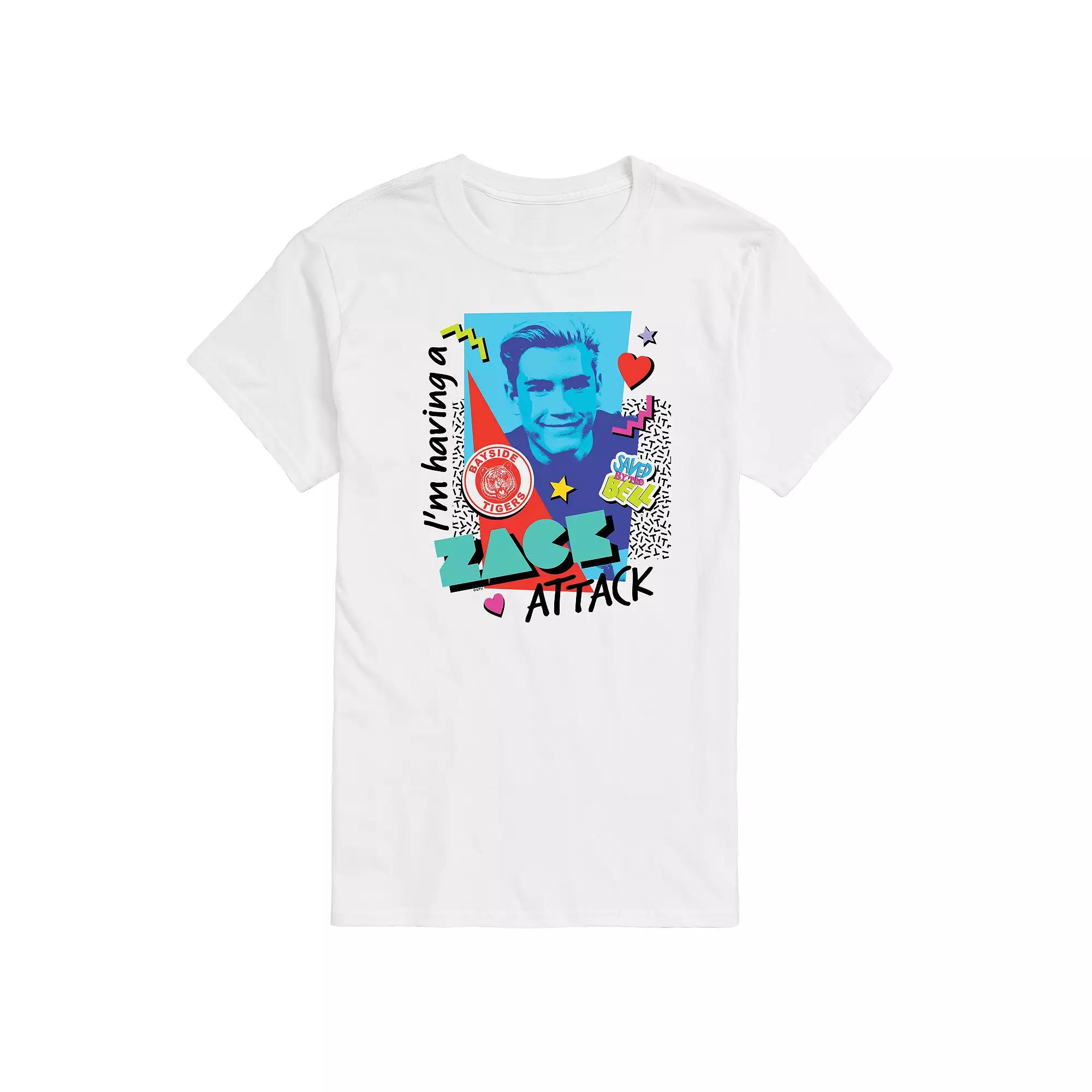 Men's Saved By The Bell Zack Attach Graphic Tee,  Product Image