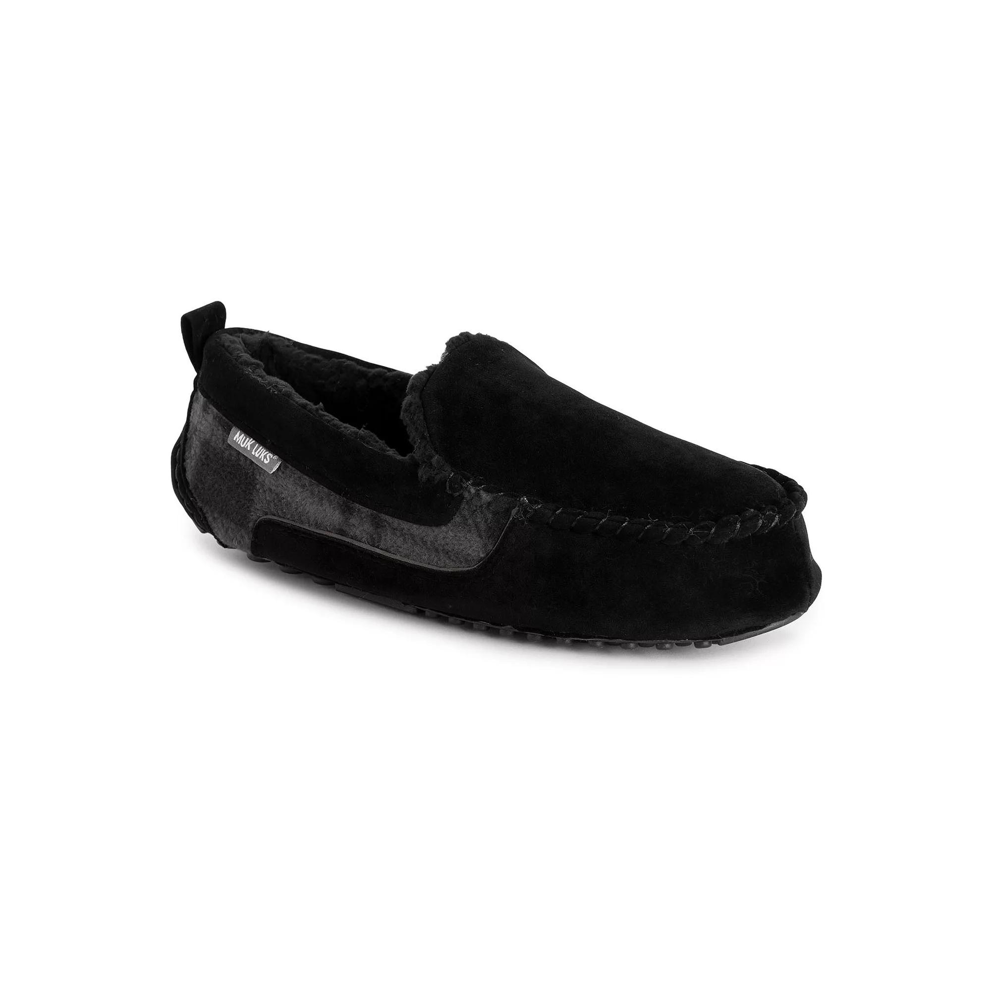 MUK LUKS® Emmett Men's Moccasin Slippers,  Product Image