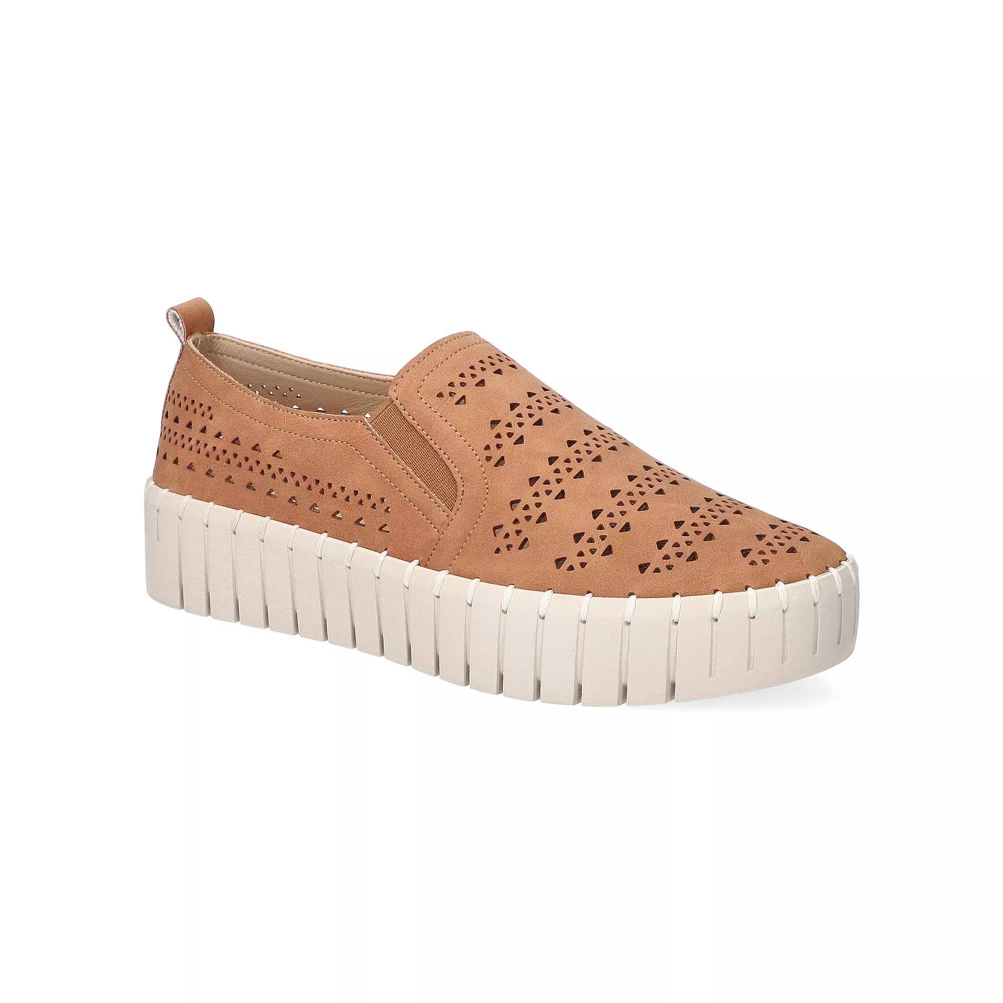 Peppy by Easy Street Women's Platform Sneakers, Size: 8 Wide Product Image