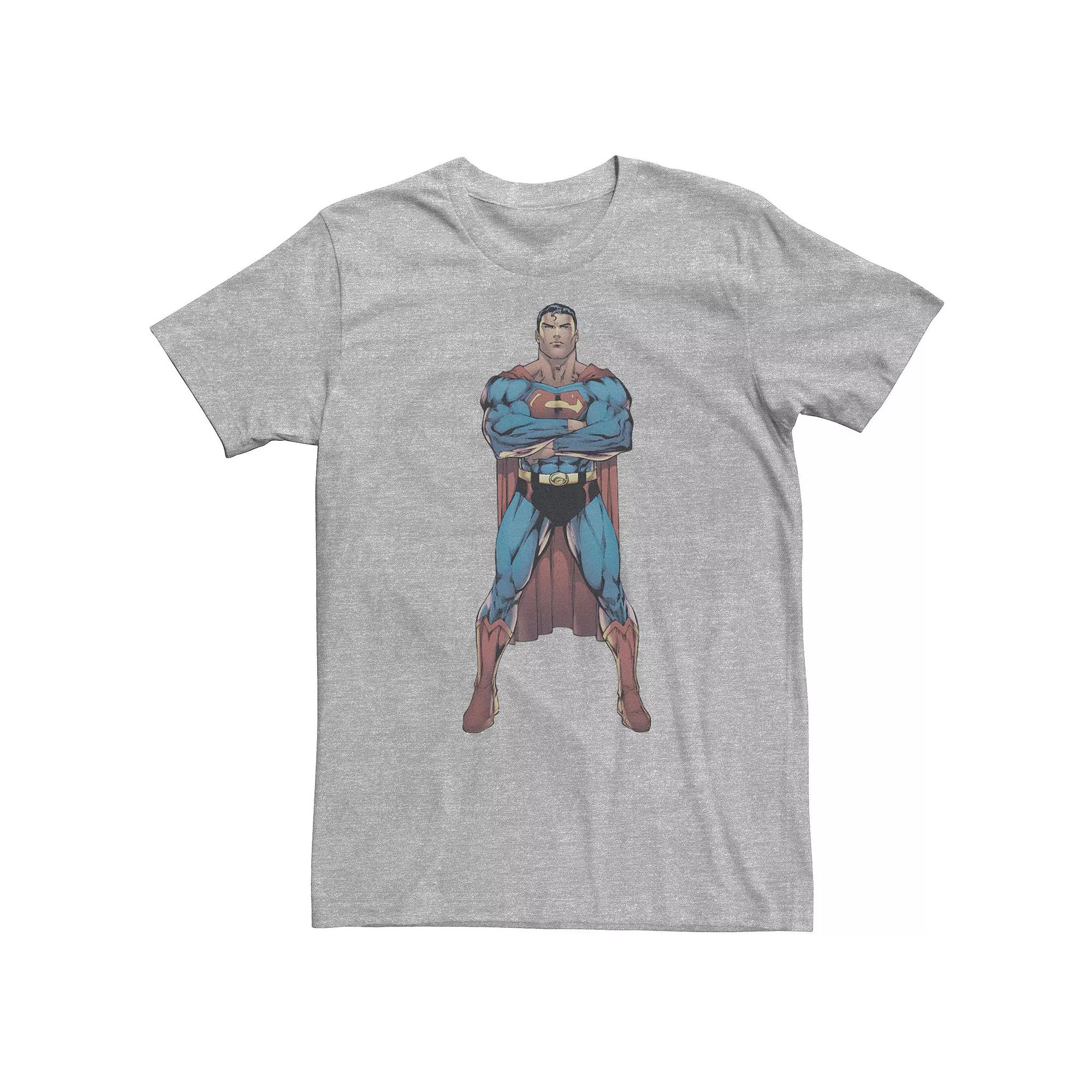 Big & Tall DC Comics Superman Power Stance Comic Poster Tee, Men's,  Product Image