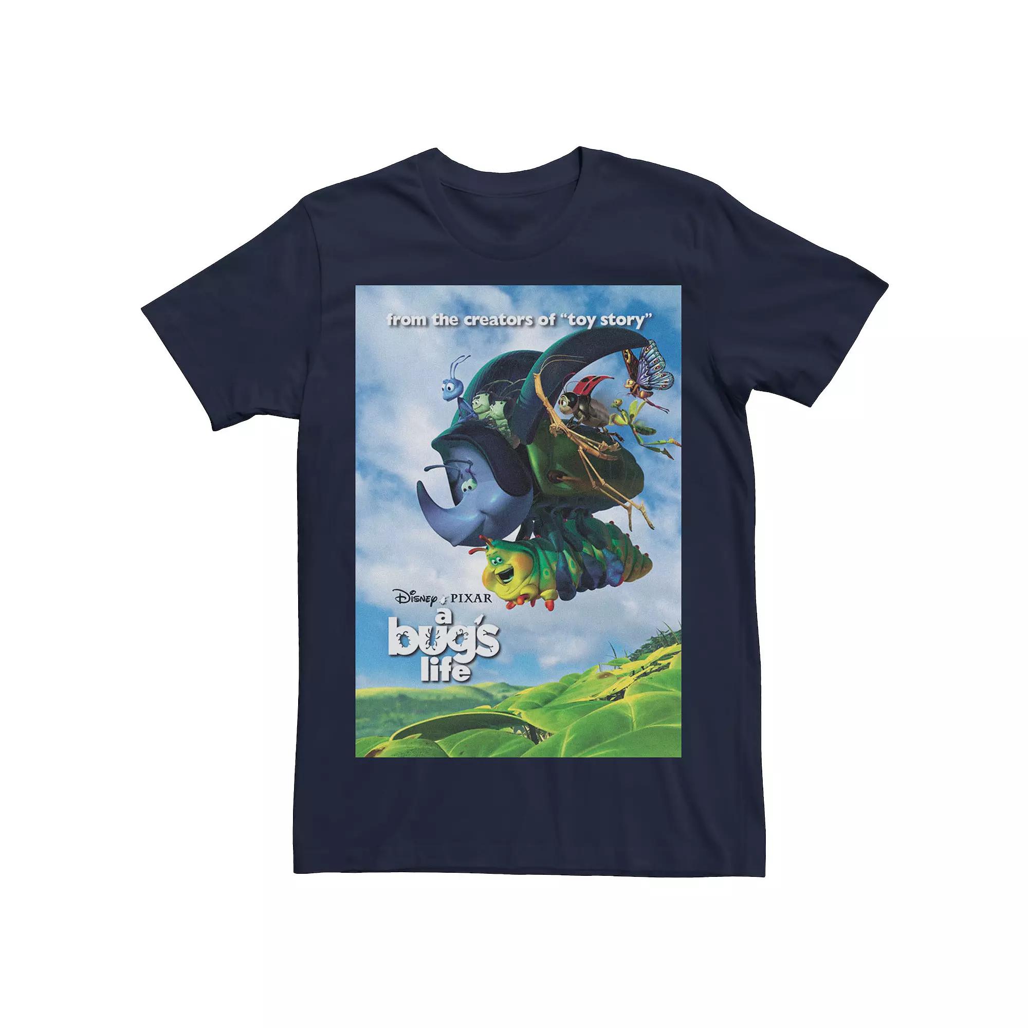 Disney / Pixar's A Bug's Life Men's Flying Bugs Poster Tee,  Product Image