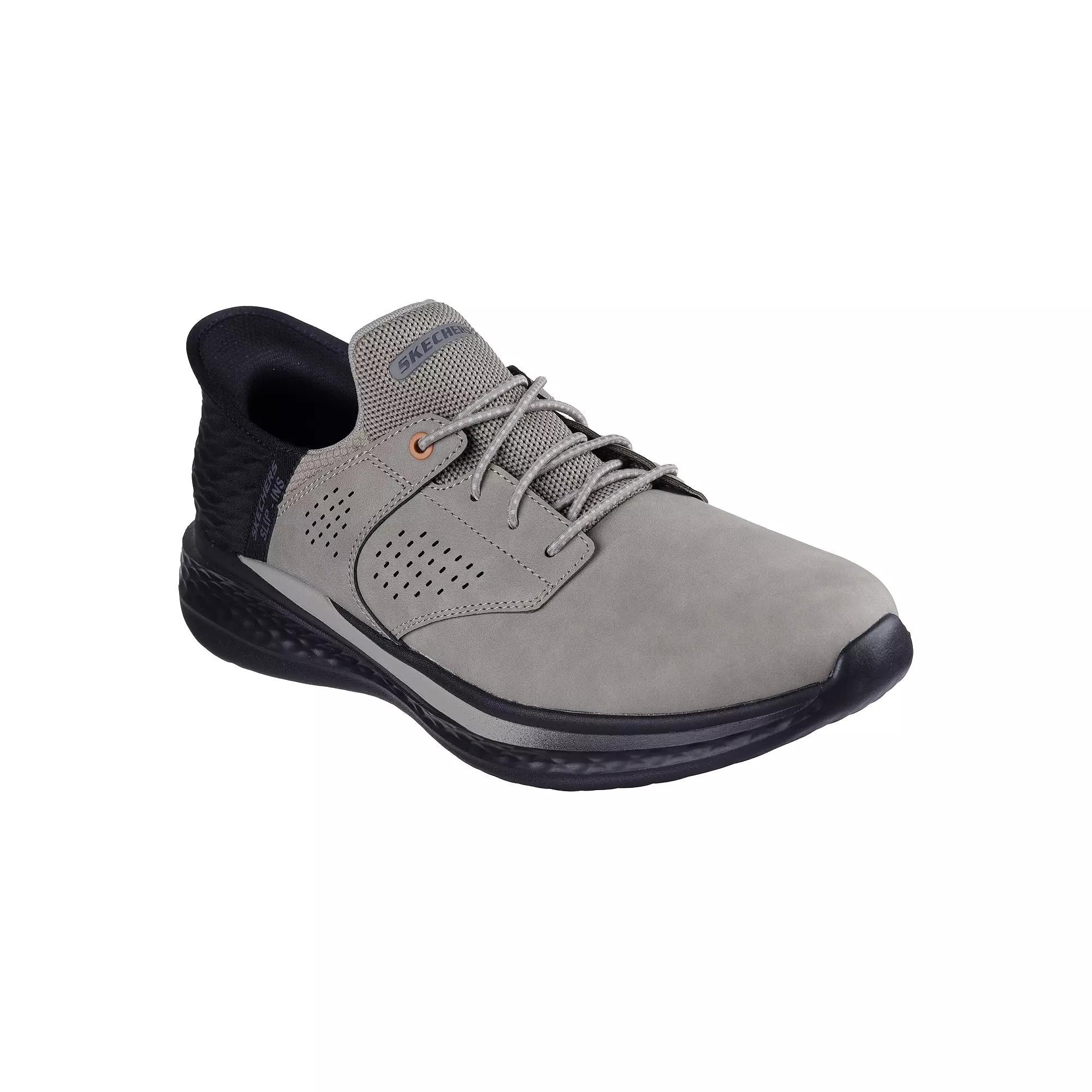 Skechers Hands Free Slip-ins™ Relaxed Fit® Slade Macklin Men's Shoes, Size: 13, Silver Product Image