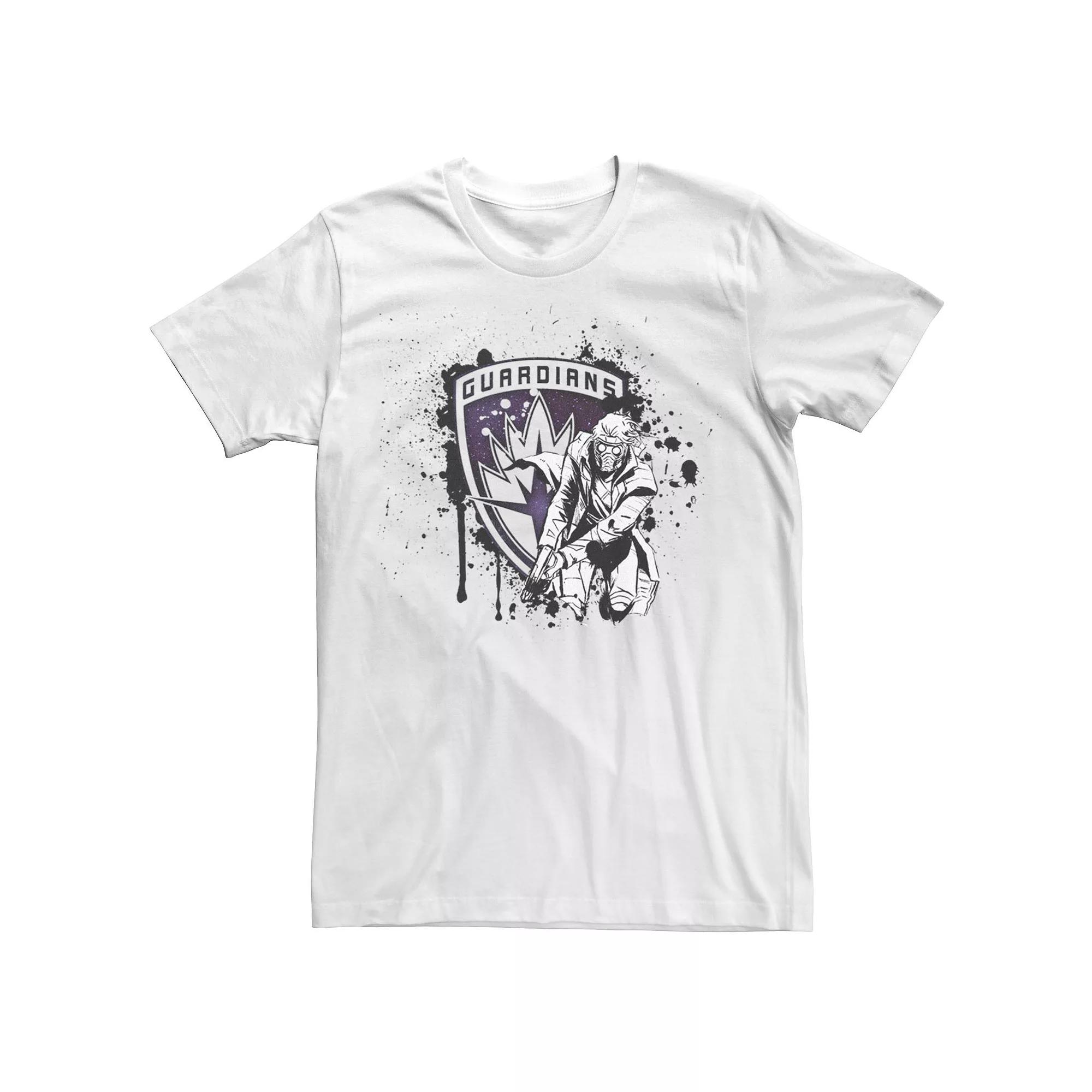 Men's Marvel Guardians Of The Galaxy Star-Lord Crest Shield Graphic Tee,  Product Image