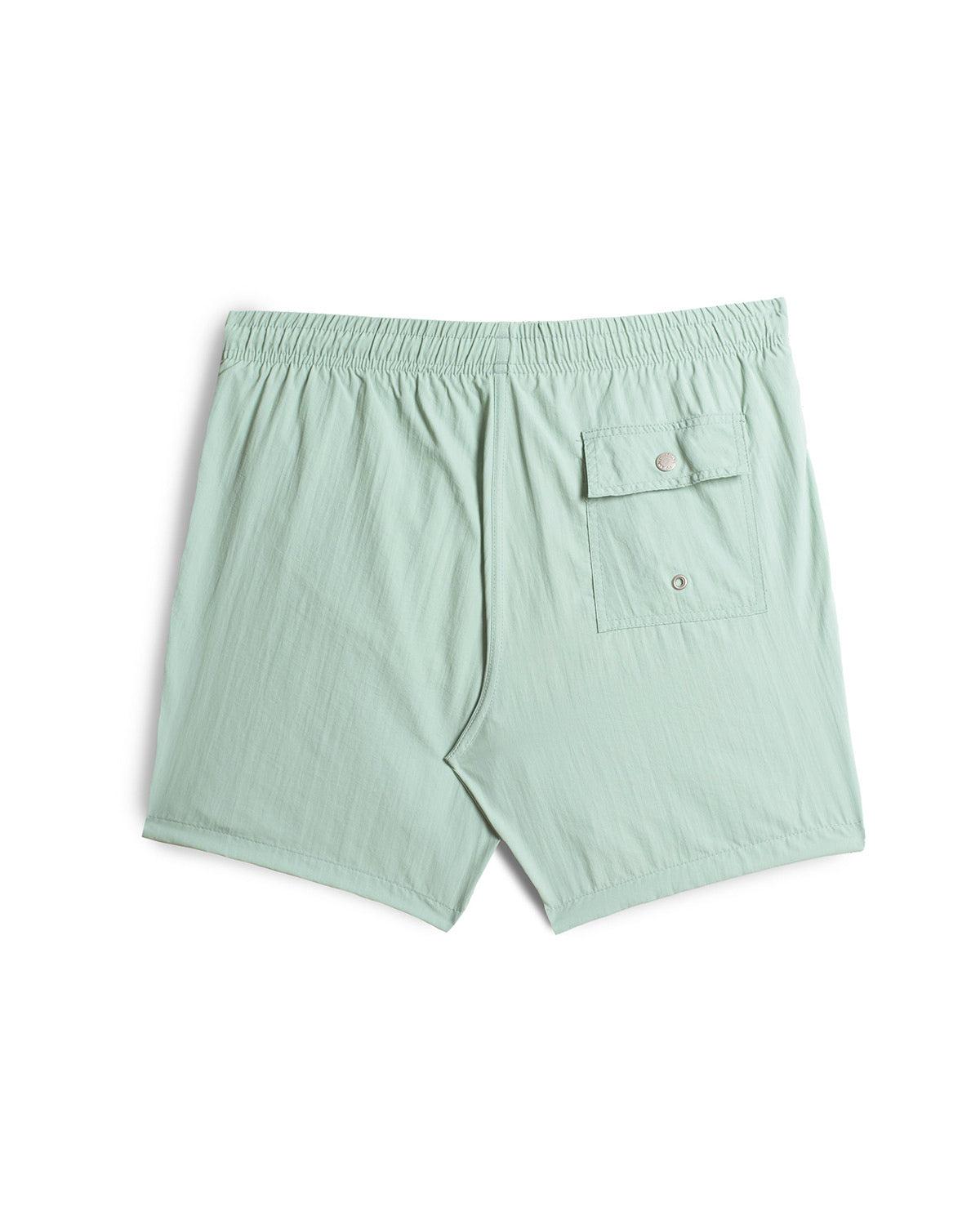 Solid Sea Foam Swim Trunk Product Image