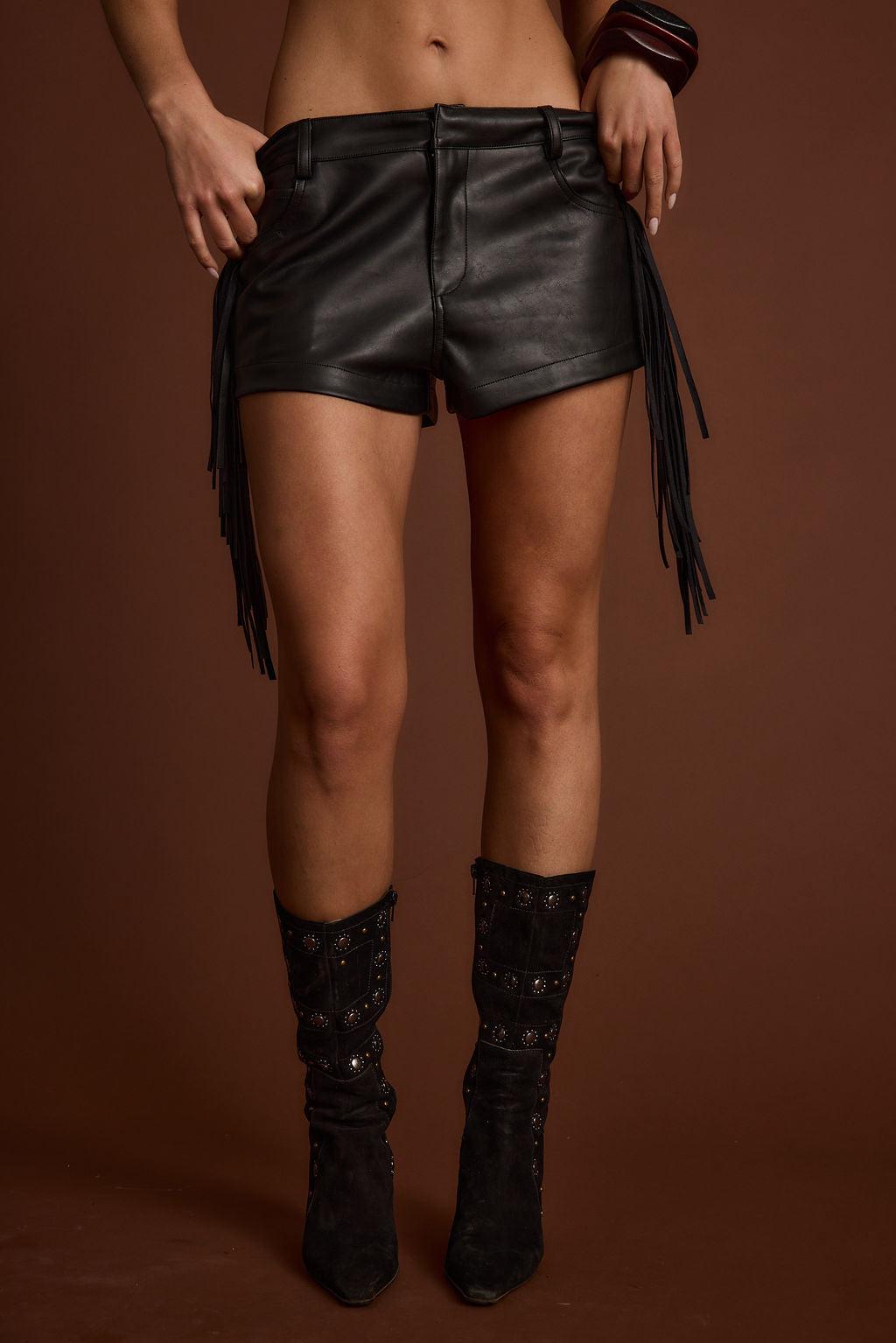 Sabine Brown Zip Front Corset Tank Product Image