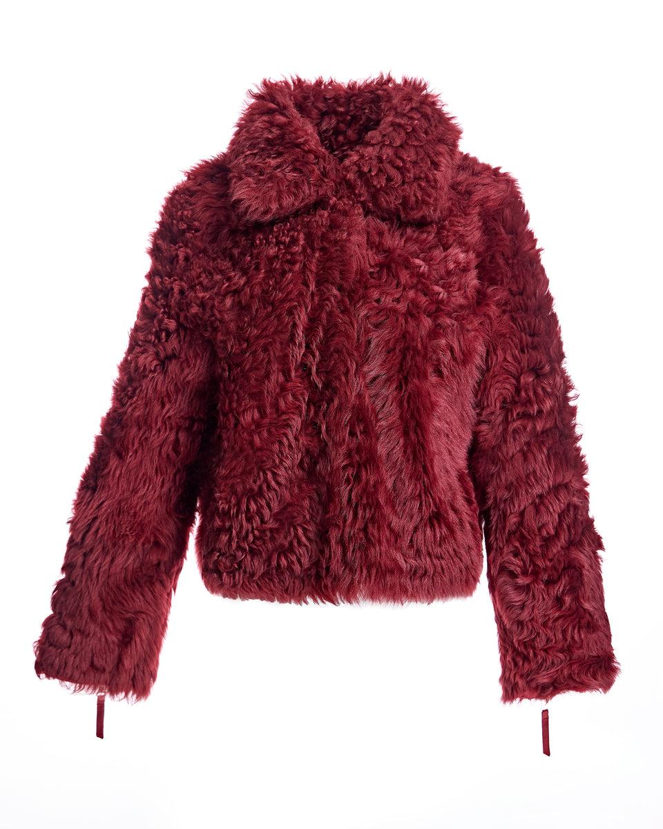 Reversible Curly Lamb Jacket Product Image