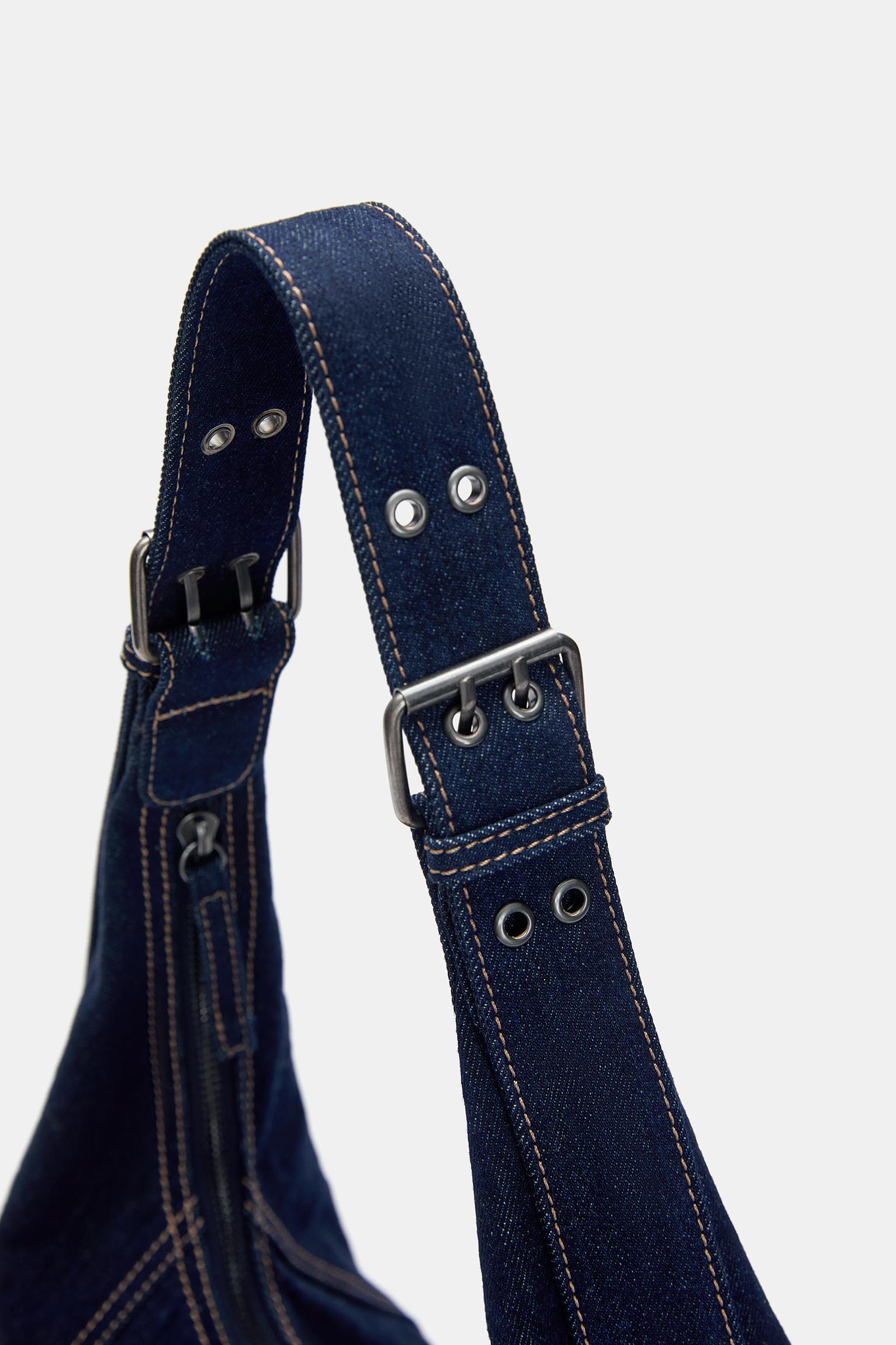 Denim shopper bag Product Image