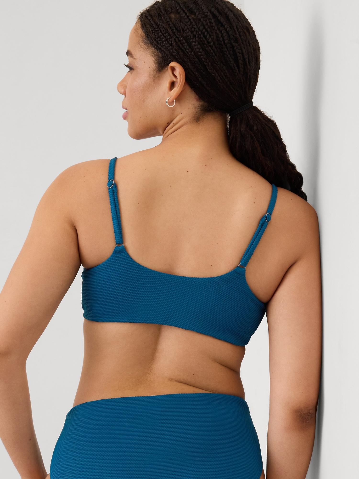 Scoop Pique Bikini Top A-C Product Image