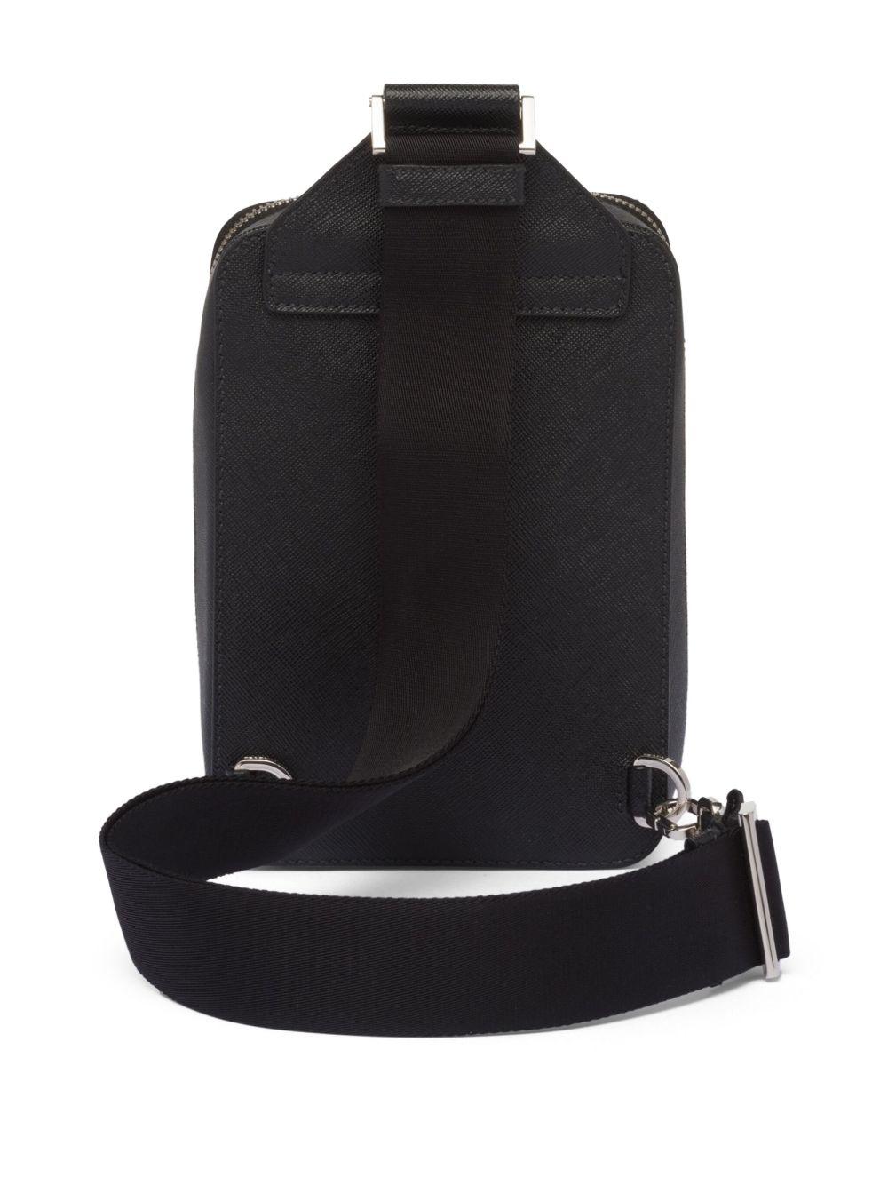Brique leather shoulder bag Product Image