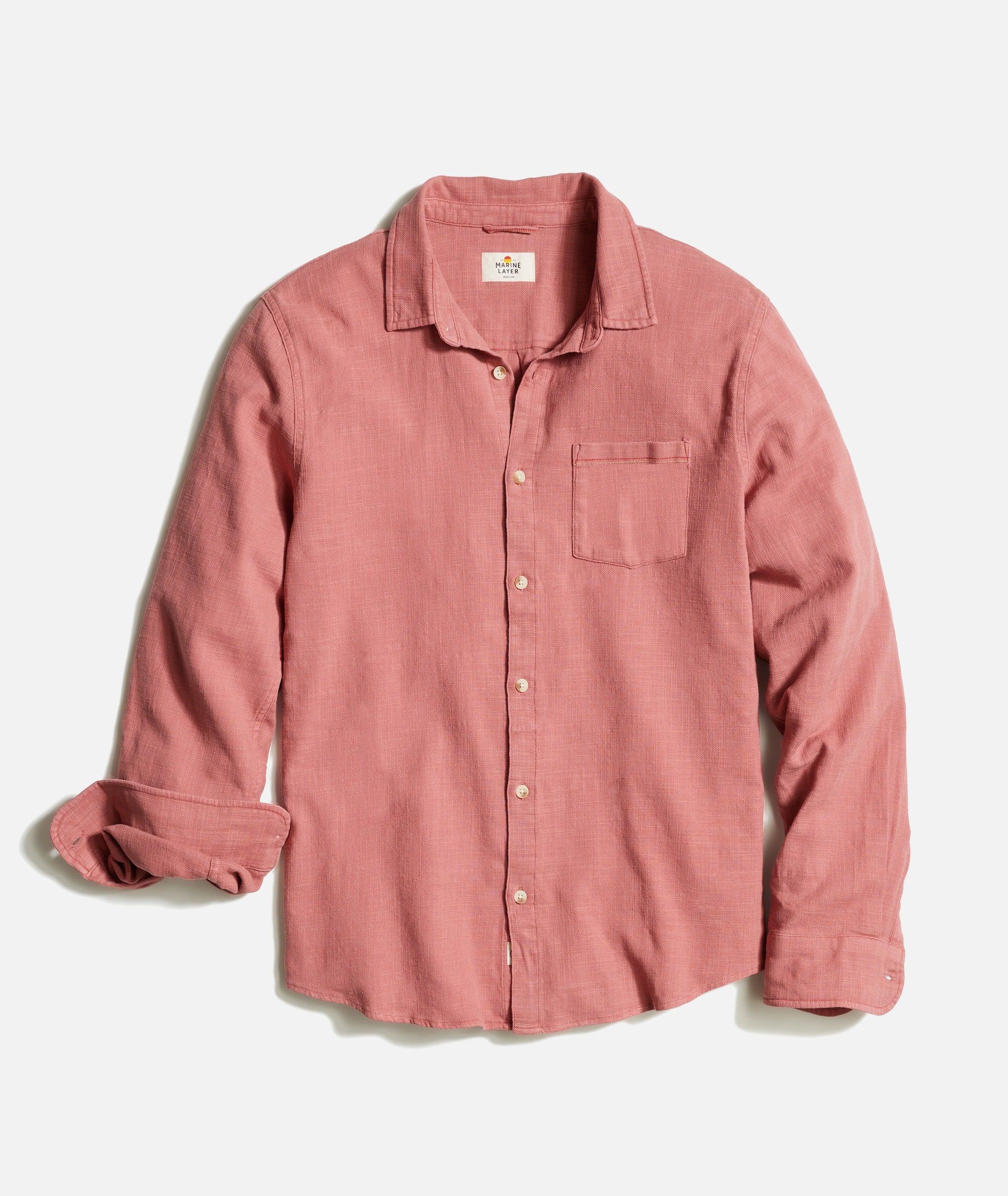 Stretch Selvage Embroidered Resort Shirt Product Image