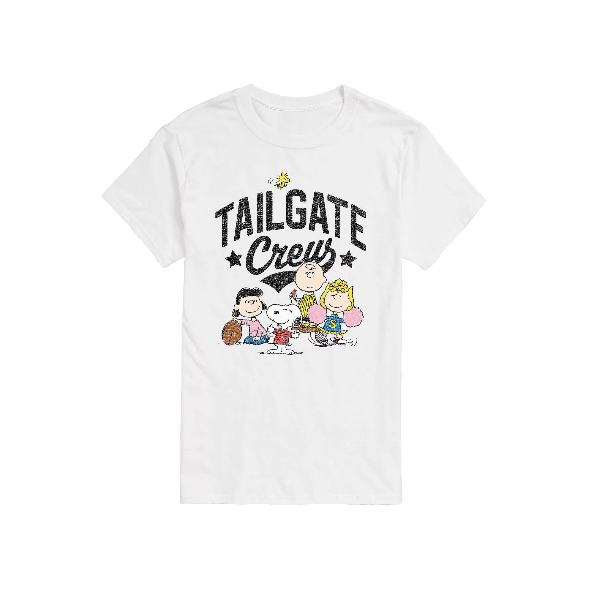 Big & Tall Peanuts Tailgate Crew Tee, Men's,  Product Image