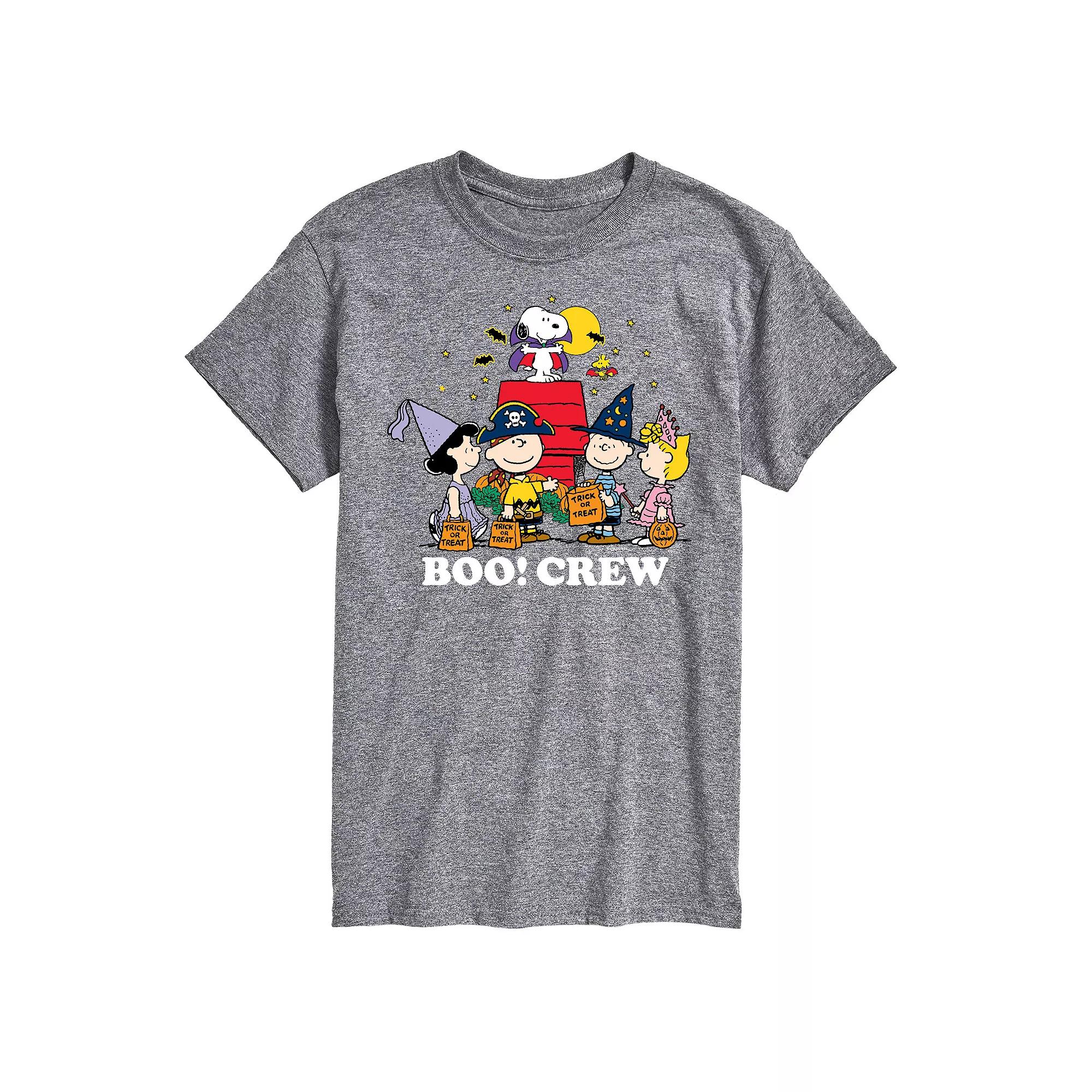 Big & Tall Peanuts Boo Crew Tee, Men's,  Product Image