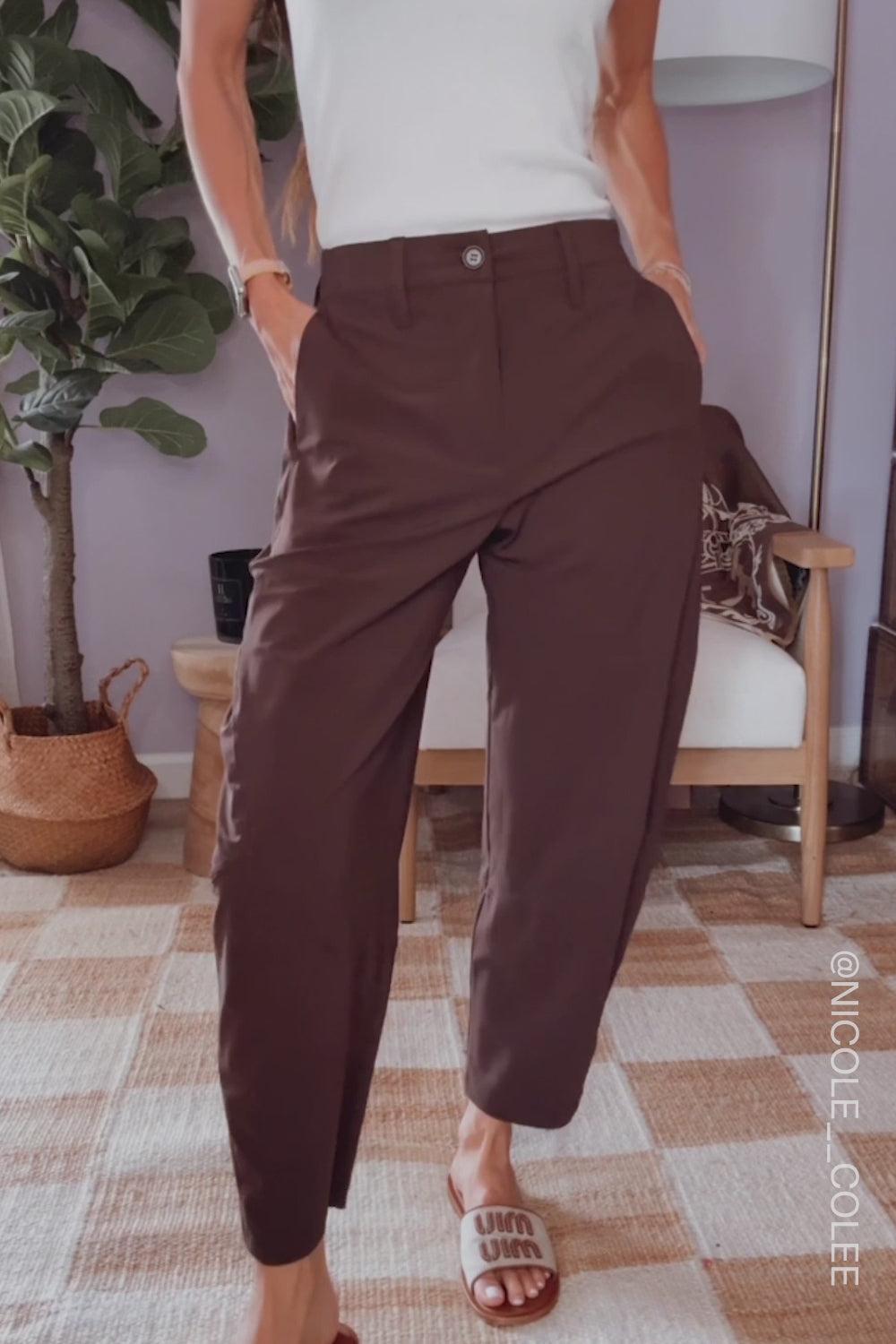 The Petite Wide-ish Pants Product Image