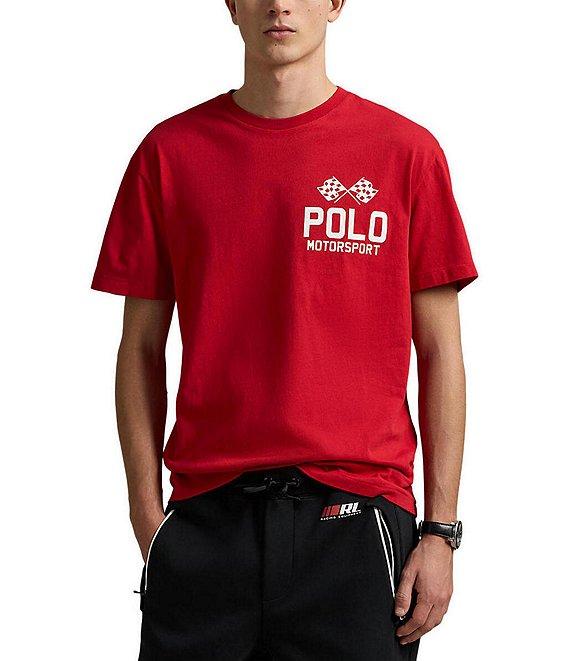 Polo Ralph Lauren Motorsport Graphic Slub Jersey Short Sleeve T-Shirt Product Image