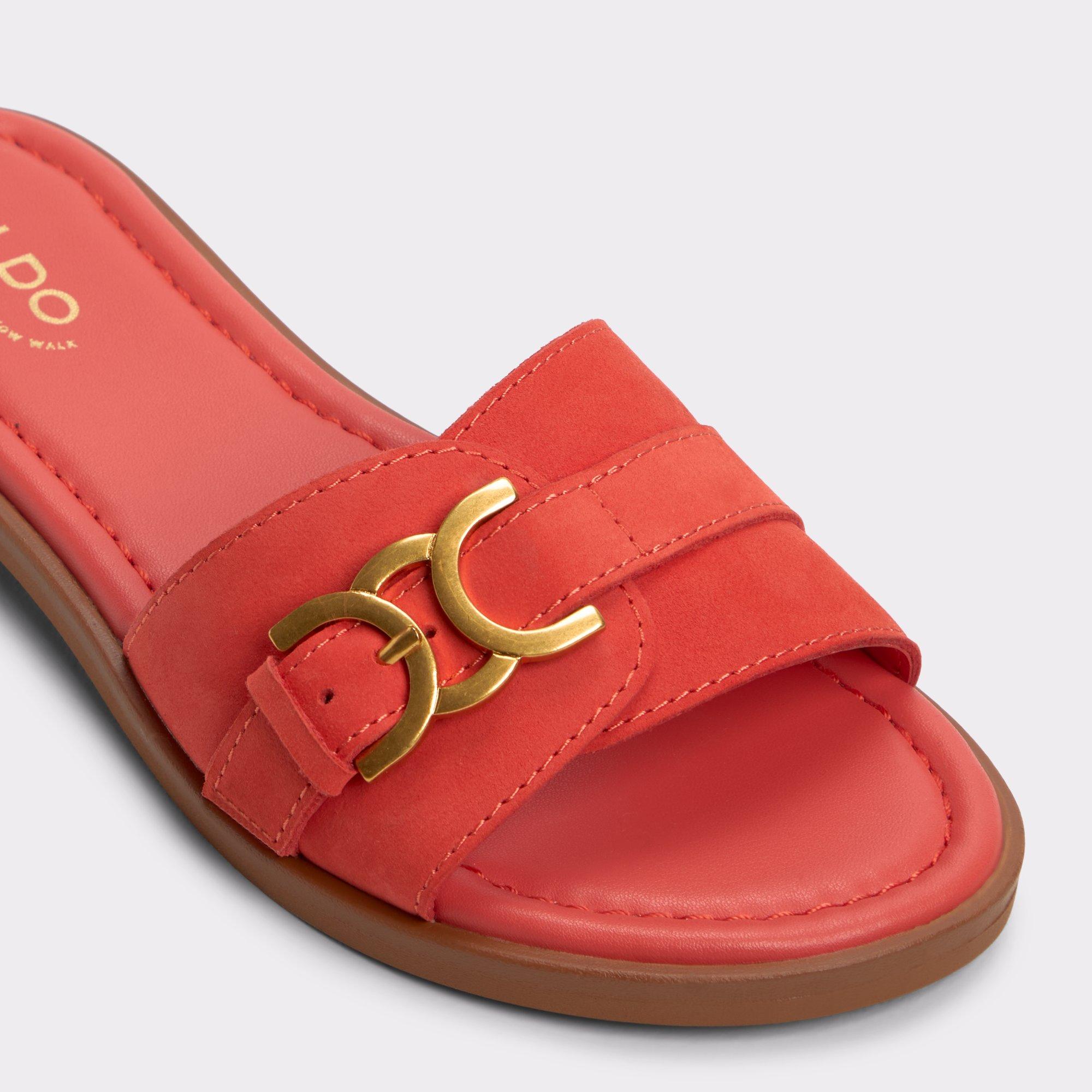 Dallaedar Medium Red Women's Flat Sandals | ALDO US Product Image