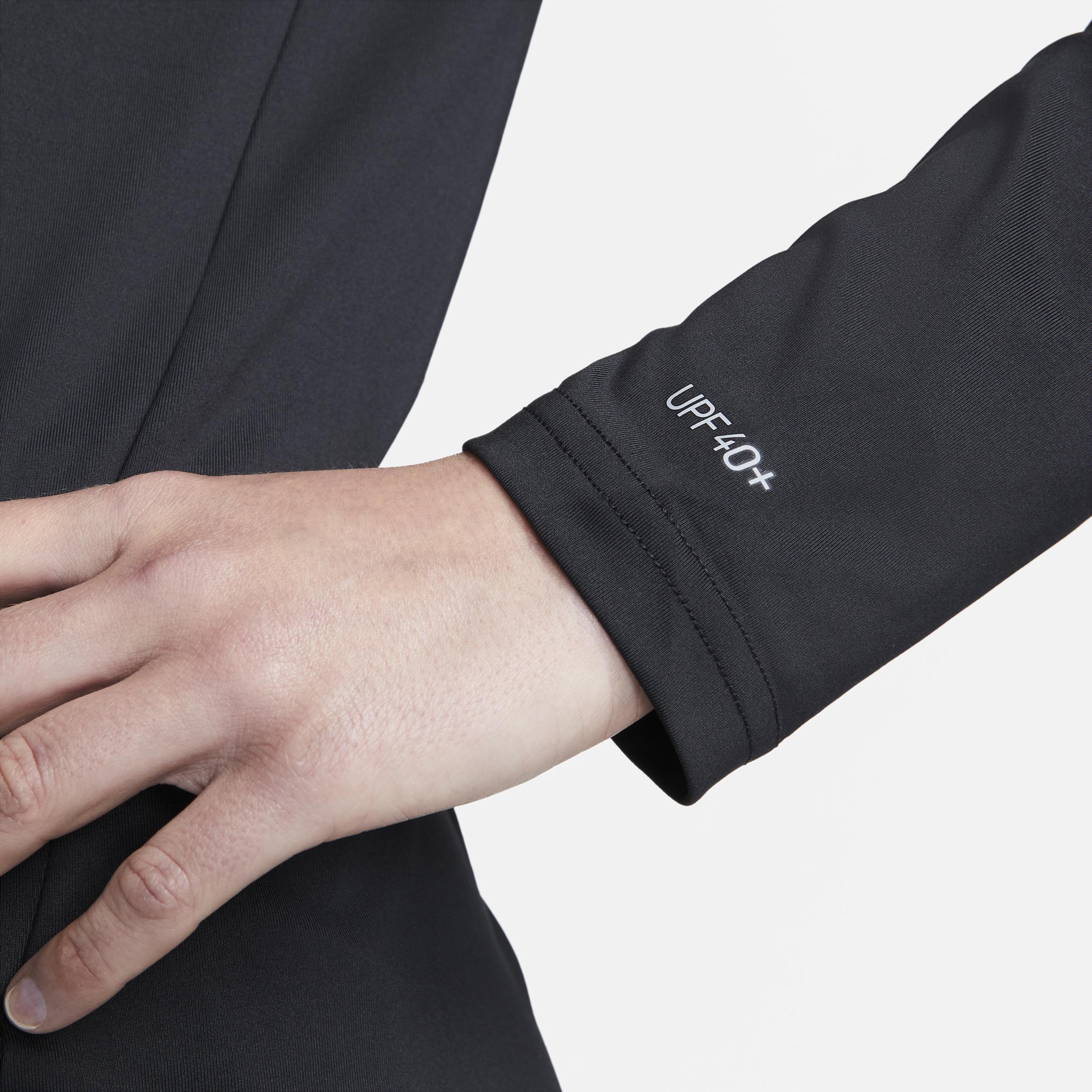 Nike Womens Essential Long-Sleeve Hydroguard Swim Shirt | NESSA386-001 Product Image