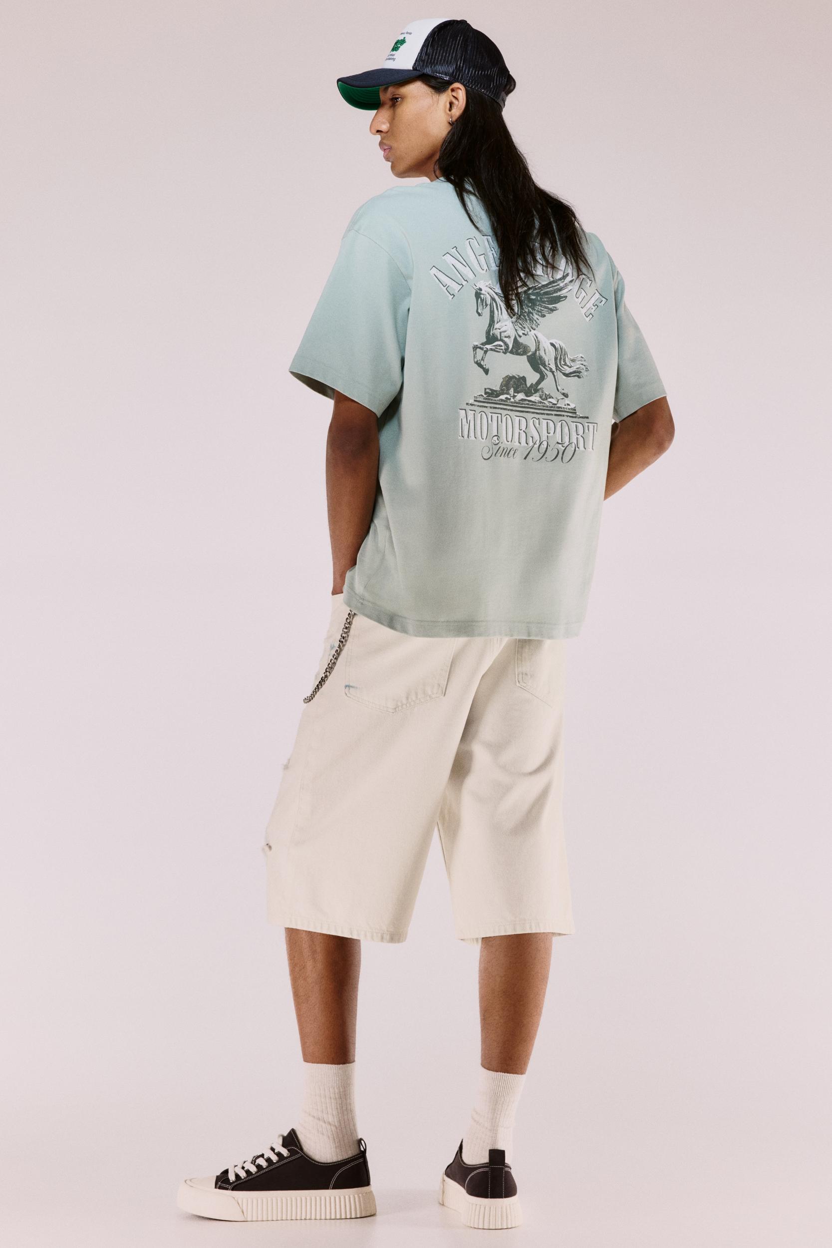 Loose Fit Printed T-shirt Product Image