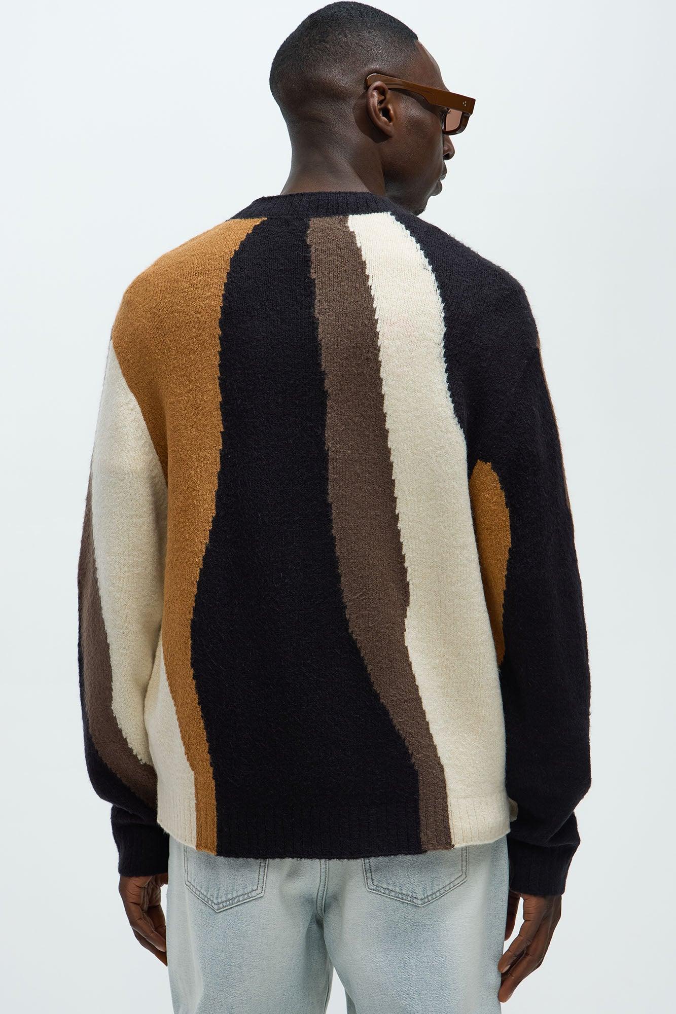 After Hours Sweater - Brown/combo Male Product Image