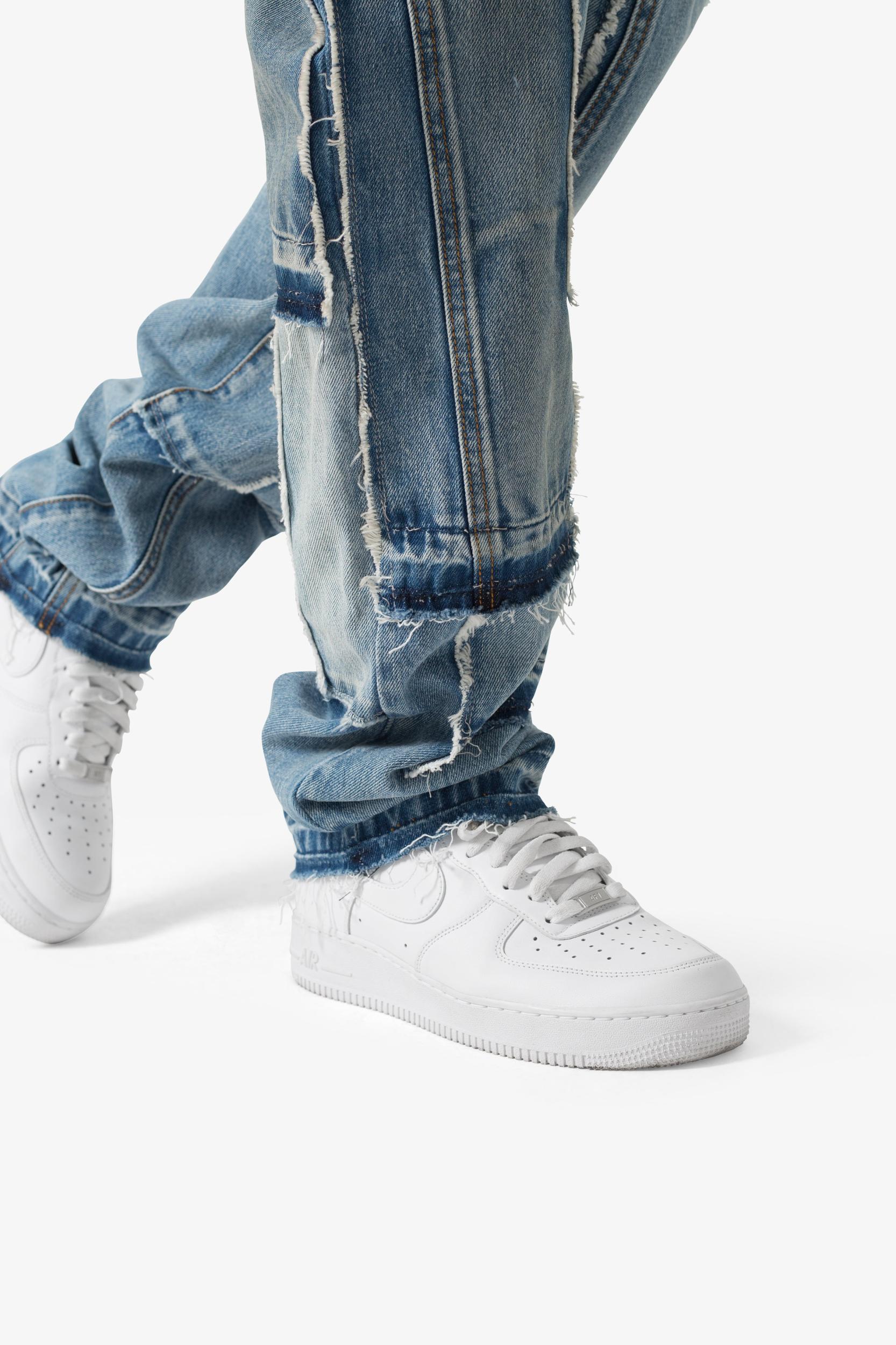 V381 Baggy Denim - Blue Product Image