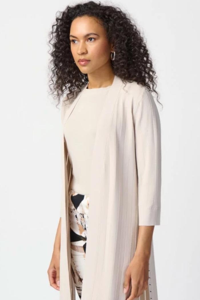 Long Cover-Up Cardigan - Moonstone Product Image