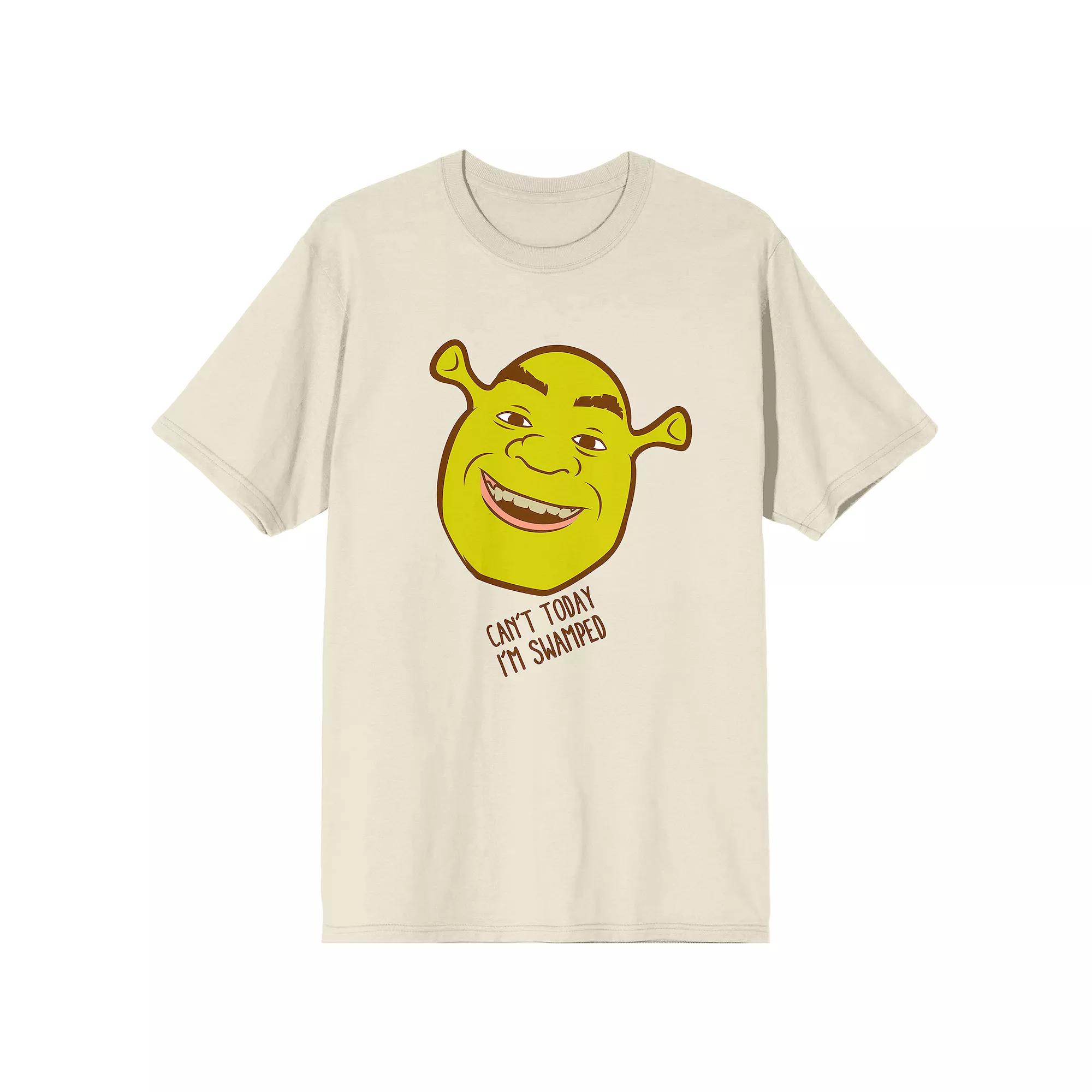 Men's Shrek Can't Today Swamped Graphic Tee,  Product Image