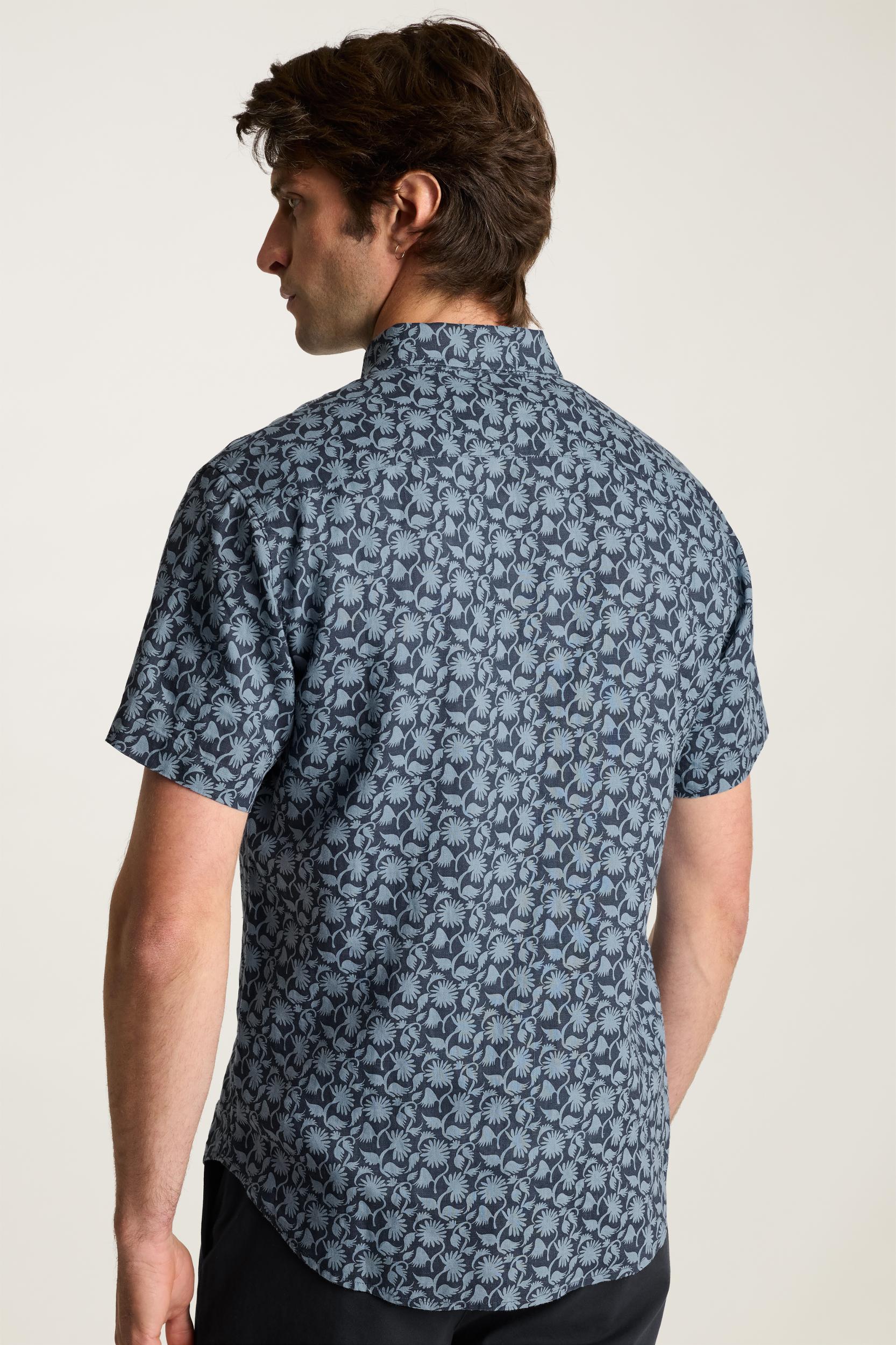 Riviera Linen Short Sleeve Shirt Product Image