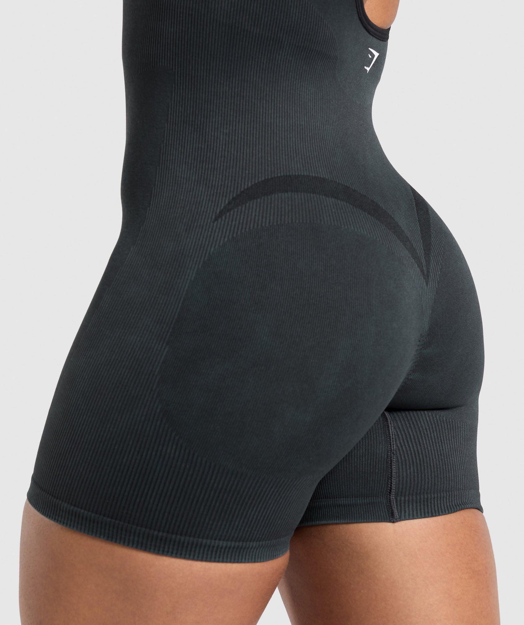 Gymshark Gains Seamless All-In-One - Black Female Product Image