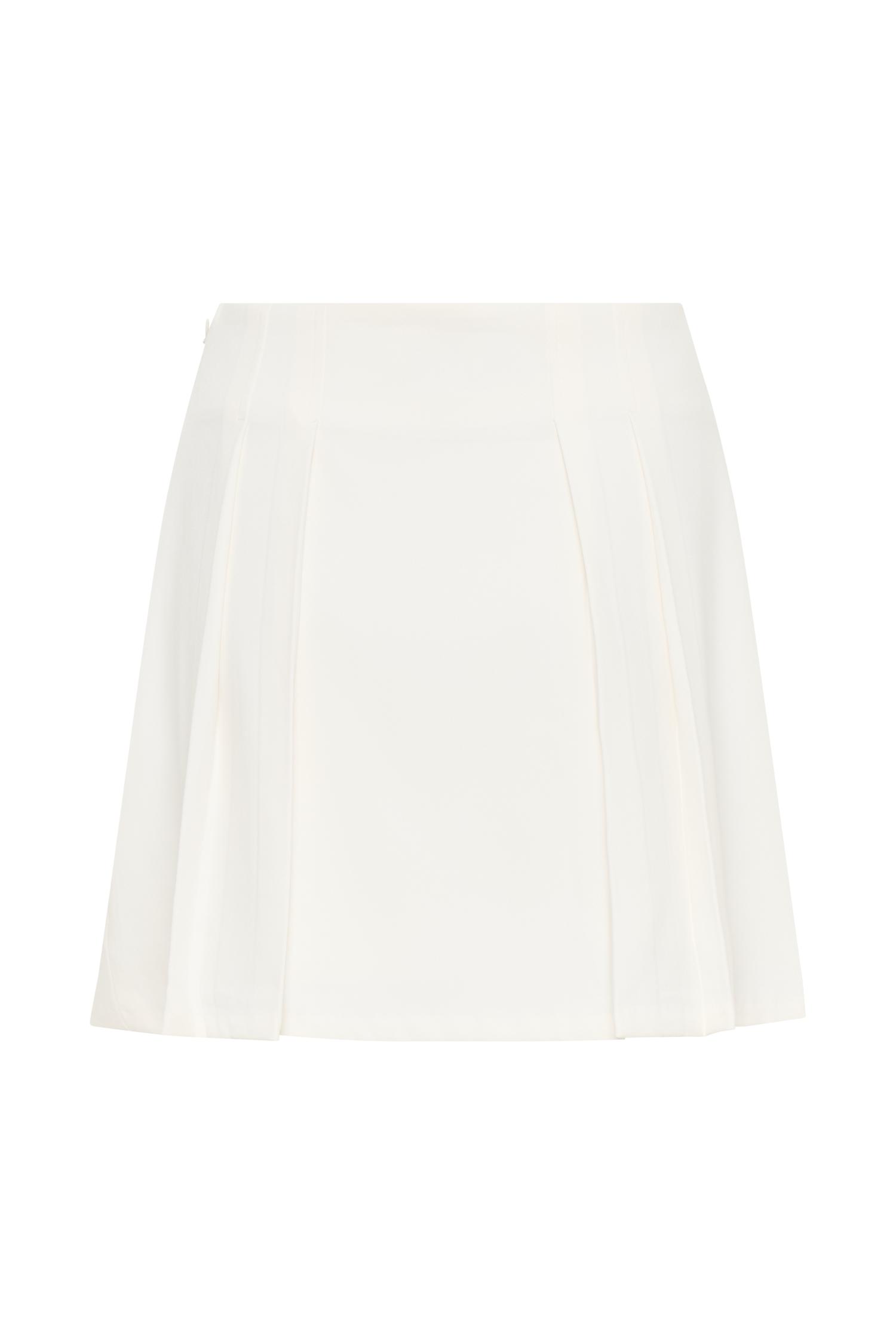 Berkley Suiting Mini Skirt - Ivory Product Image