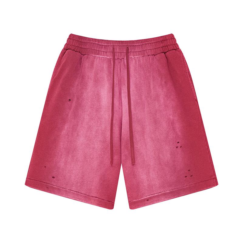 Vintage Washed Ripped Shorts Product Image