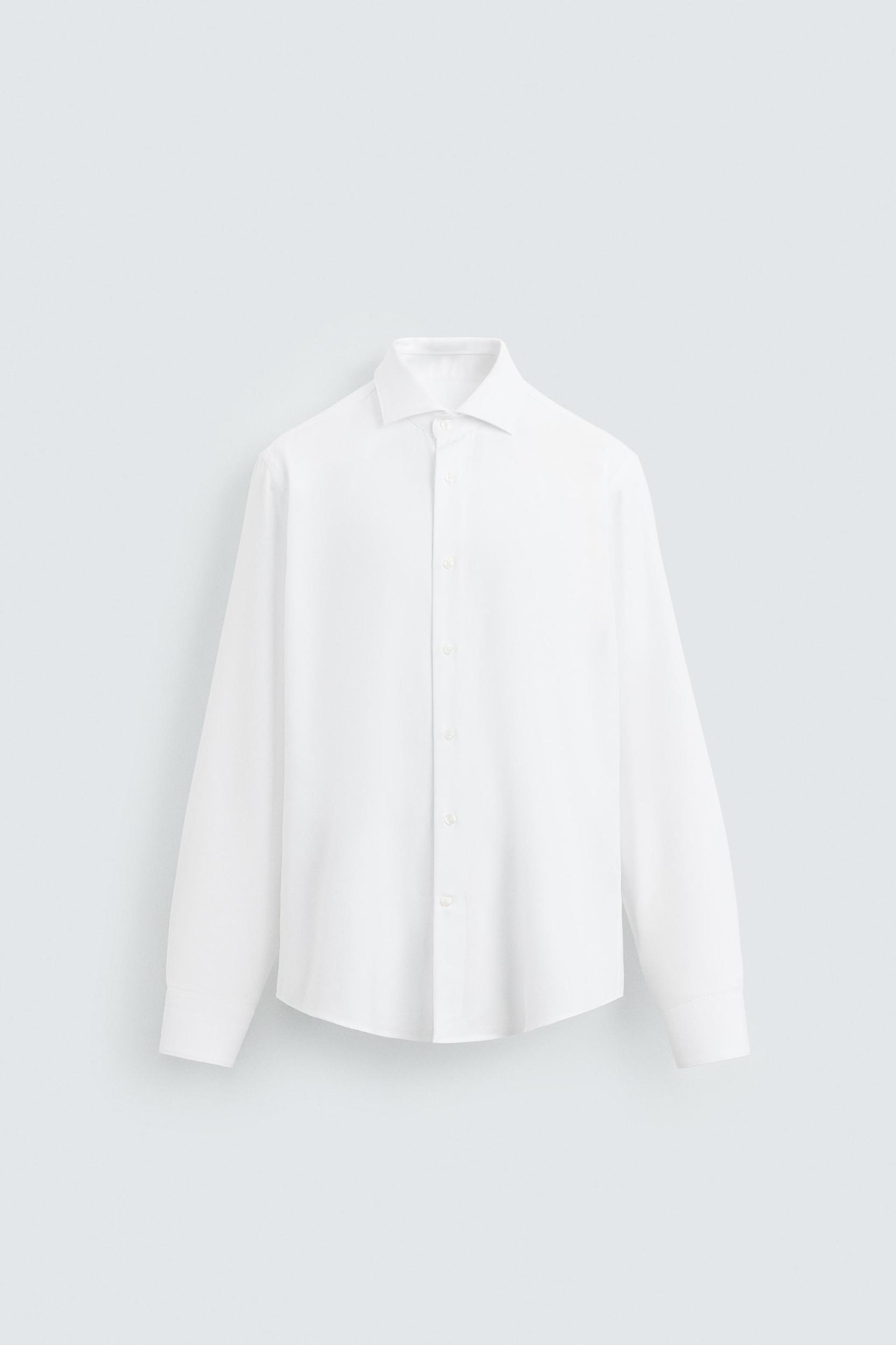 SLIM FIT TEXTURED SHIRT Product Image